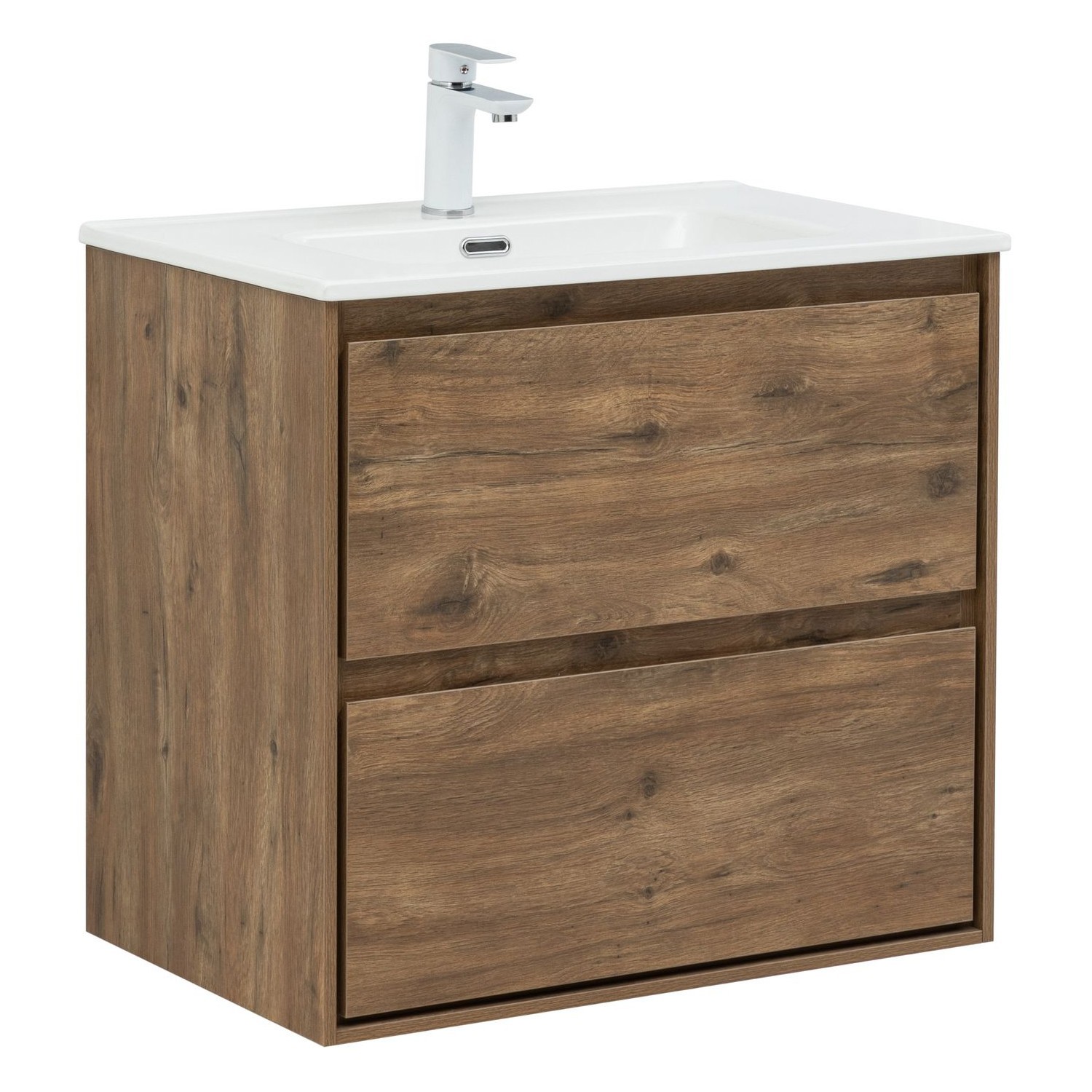 Изображение товара Тумба под раковину напольная Aquanet 00336378 69.6см цвет дуб