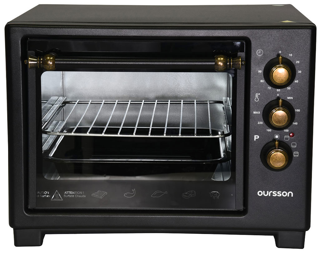 Изображение товара Электропечь Oursson MO2004 1400 Вт 20 л черная компактная