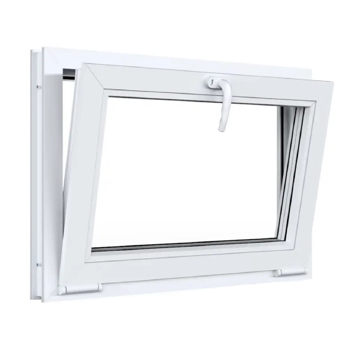 Изображение товара Пластиковое окно ПВХ Пластикoff 900x900 — 2‑камерное, REHAU, 32 мм