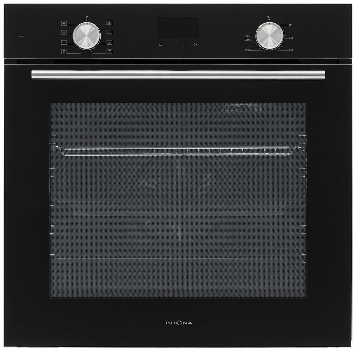 Изображение товара Встраиваемый духовой шкаф Krona Kummel 60 Bl 59.50x59.50x54.70 см цвет черный