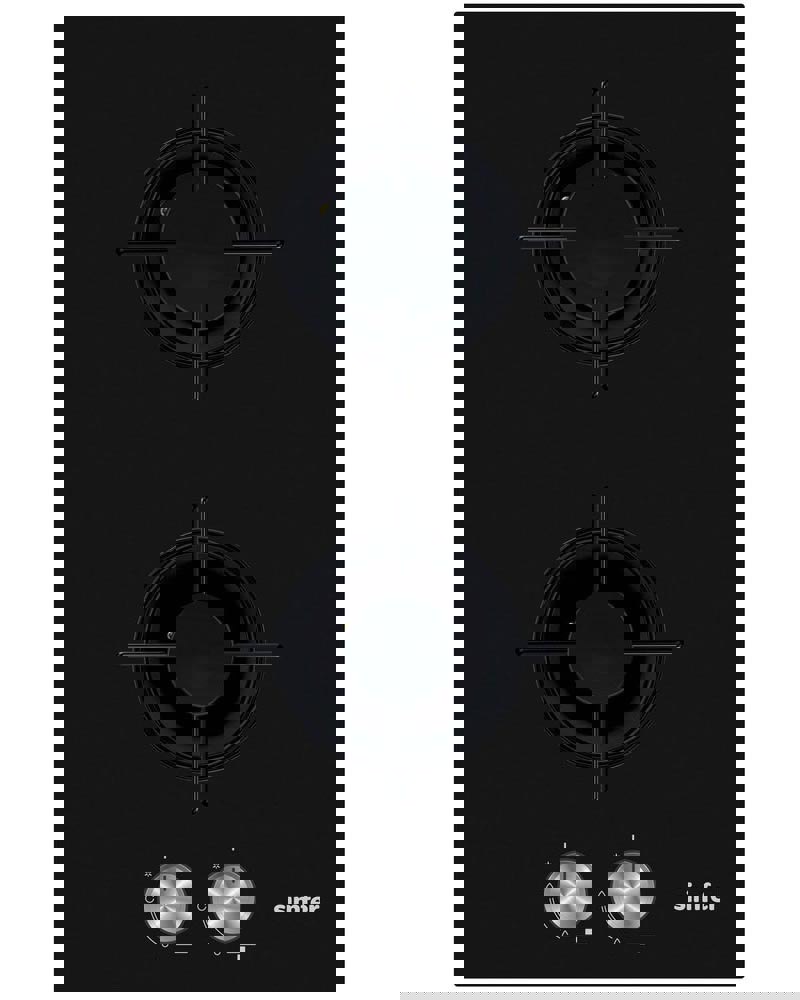 Изображение товара Газовая варочная панель Simfer H30N20B416 2 конфорки черный