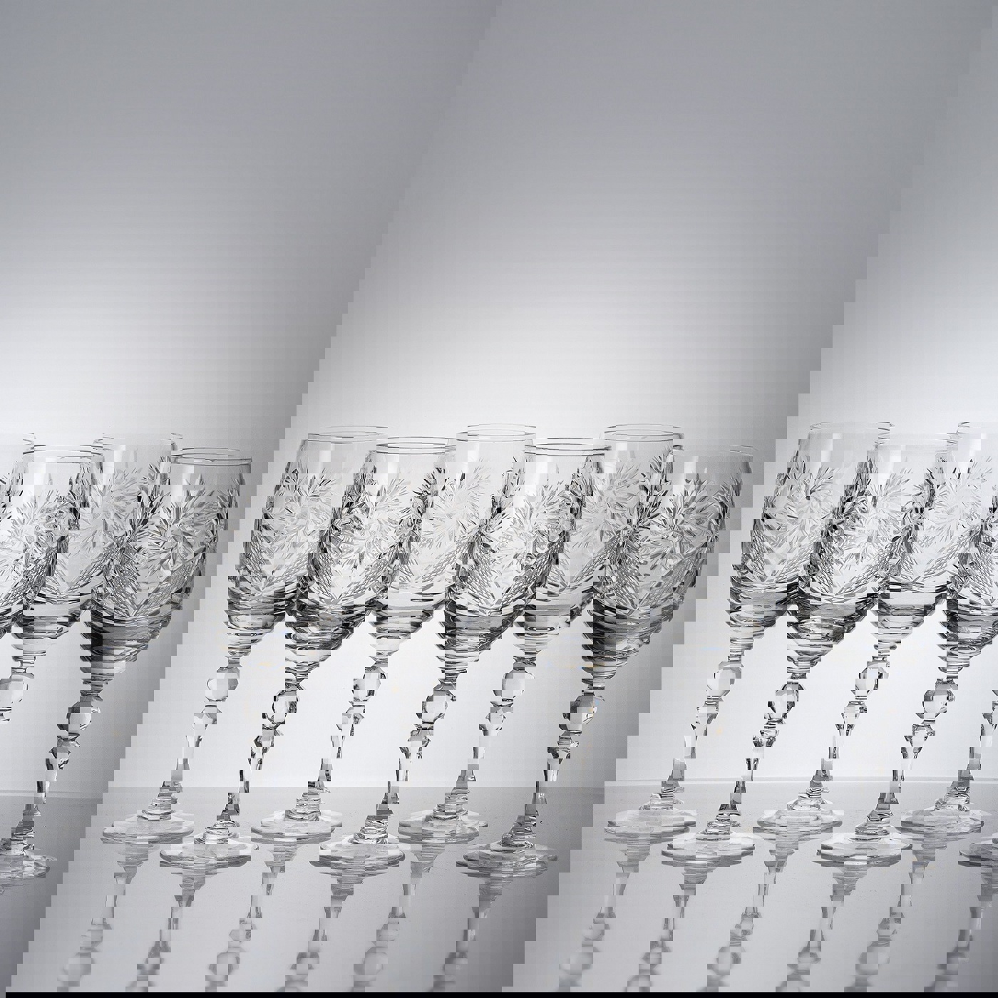 Изображение товара Набор бокалов Неман 250 мл 6 шт из хрусталя белорусского производства