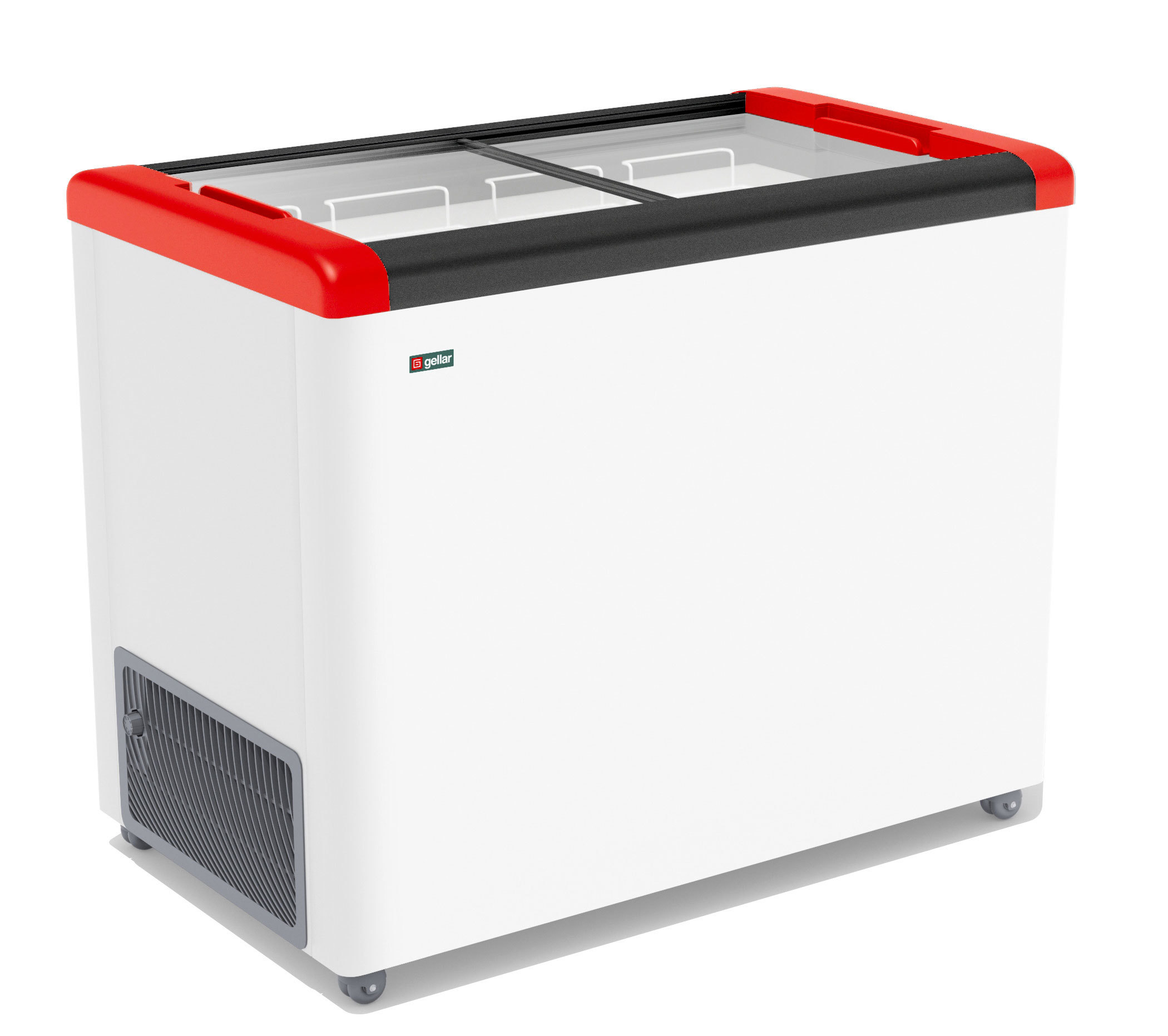 Изображение товара Морозильный ларь Gellar FG 350 C 310 л стеклянные шторки класс А Россия