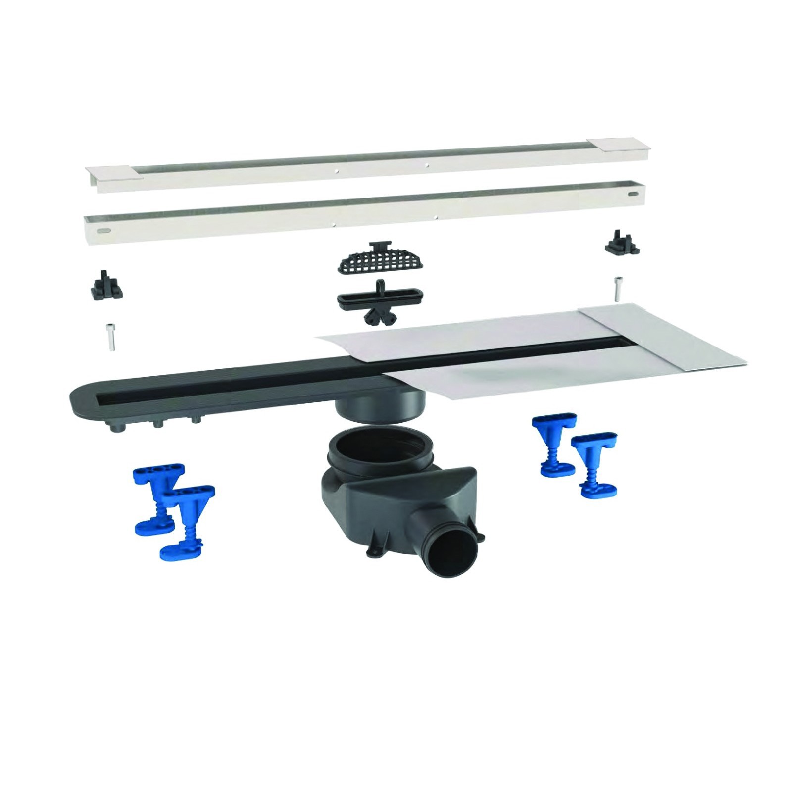 Изображение товара Душевой трап BETTOSERB Advanced Slim 55x10,1 см с сухим затвором