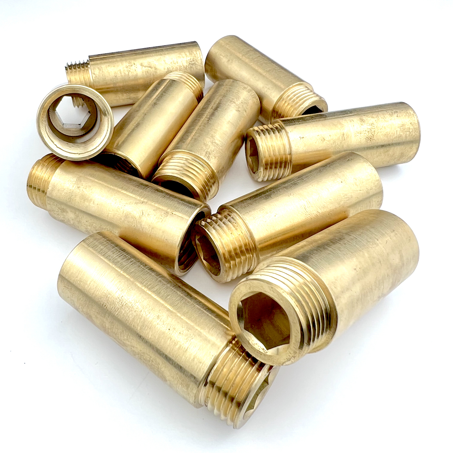 Изображение товара Удлинитель Профитт 1/2x1/2 дюйма латунь 50 мм Россия