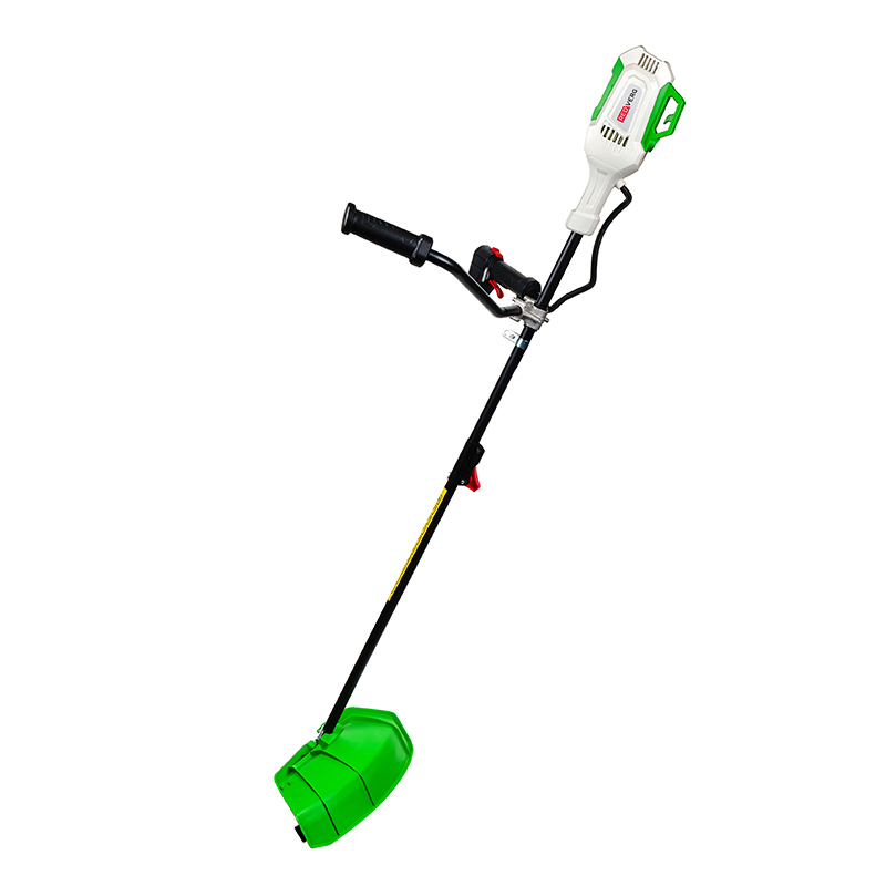 Изображение товара Электрический триммер REDVERG RD-ET1300D 1100 Вт, штанга, рукоять, безопасный, мощный английский