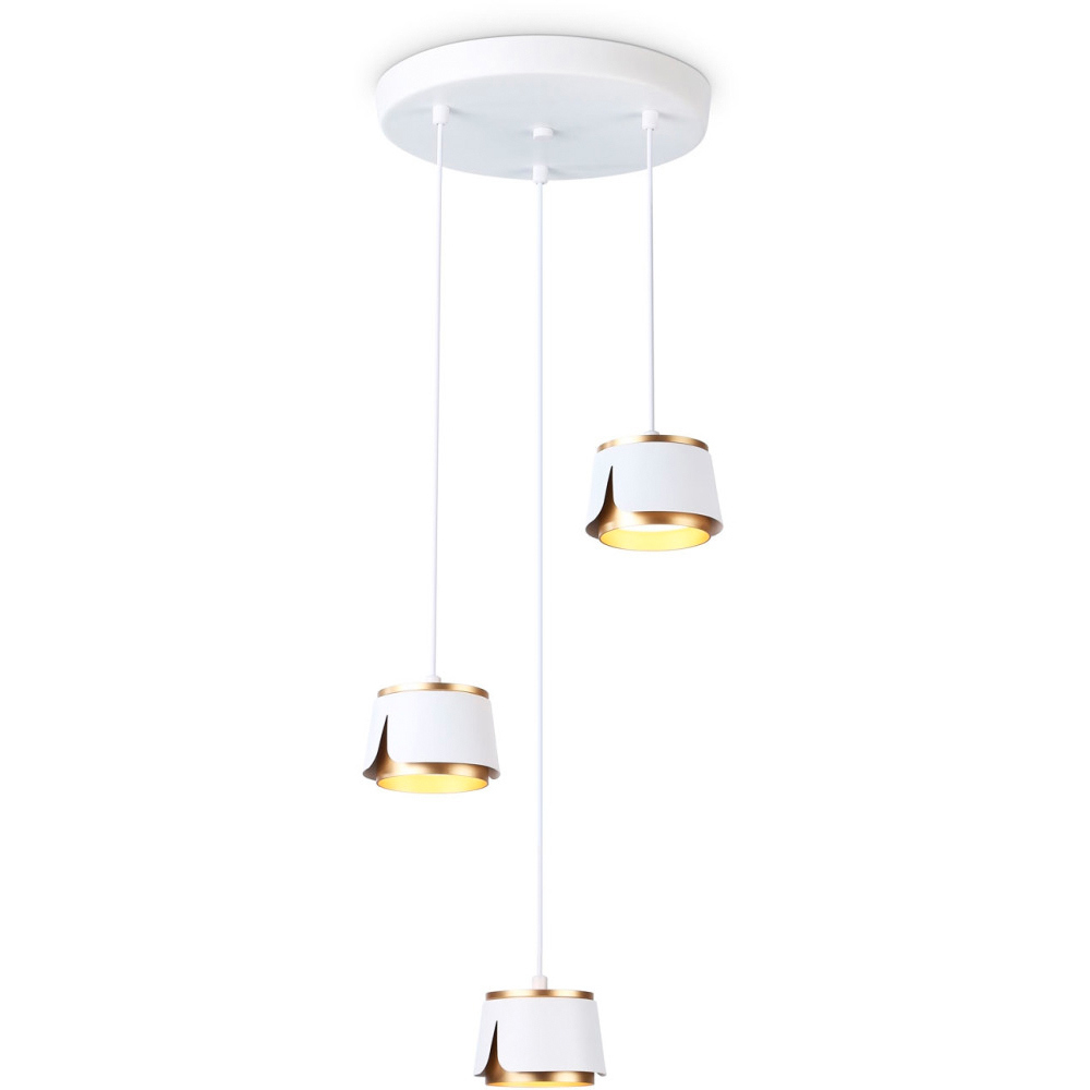 Изображение товара Светильник подвесной светодиодный Ambrella Techno spot tn71249 8 м² теплый белый (желтый) свет цвет белый