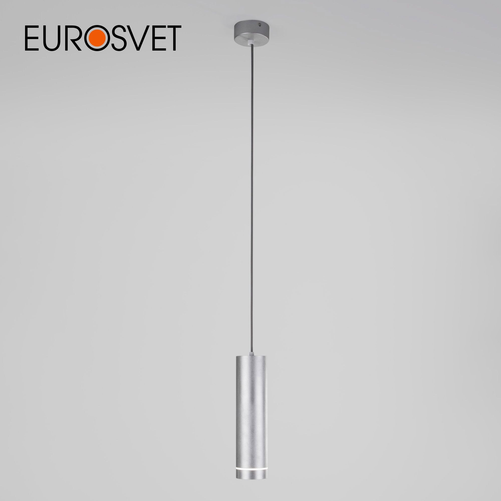 Изображение товара Подвесной светильник Eurosvet Topper с LED 12W нейтральный белый свет хром
