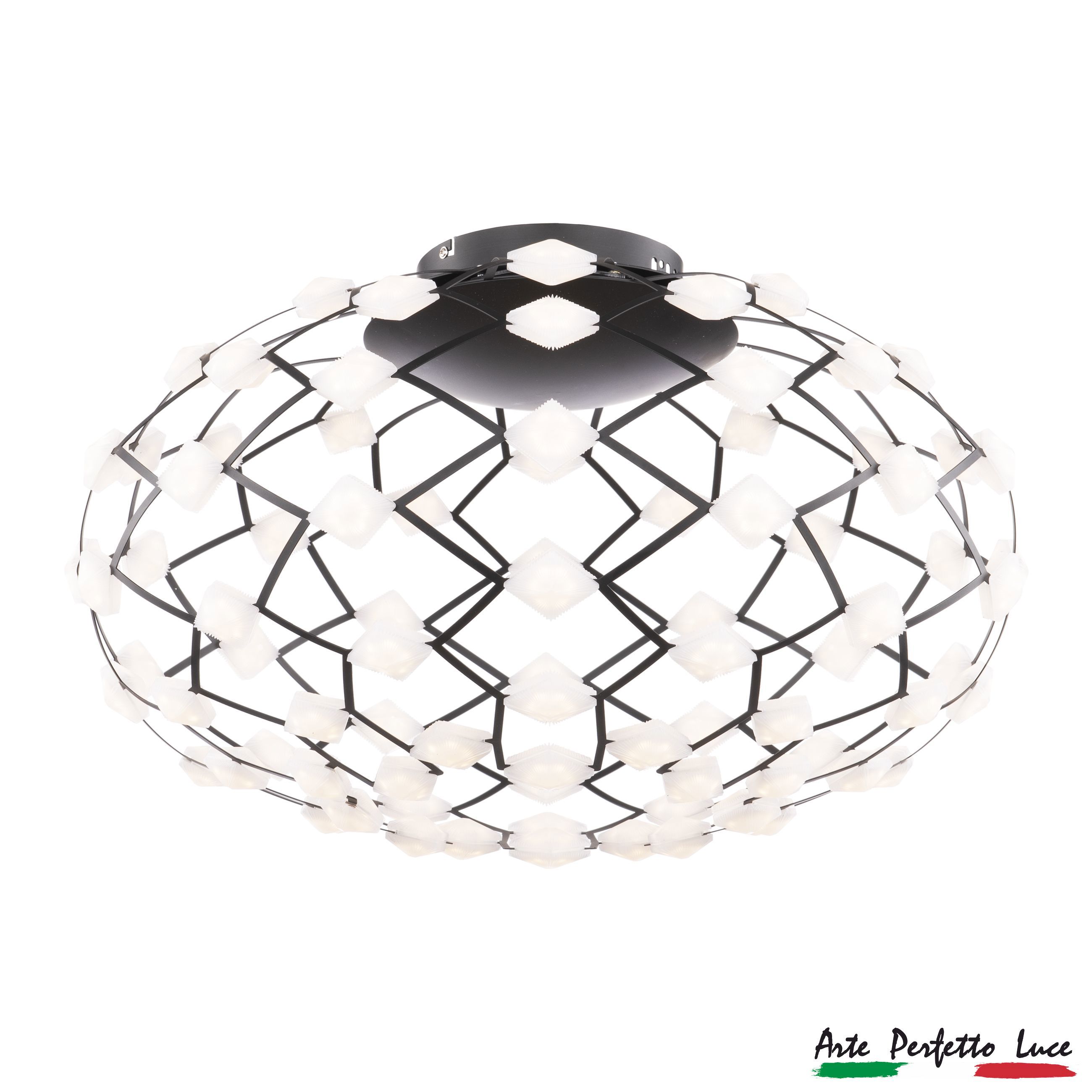 Изображение товара Светильник подвесной светодиодный Arte Perfetto luce 3307.mx8229-650.black нейтральный белый свет цвет черный