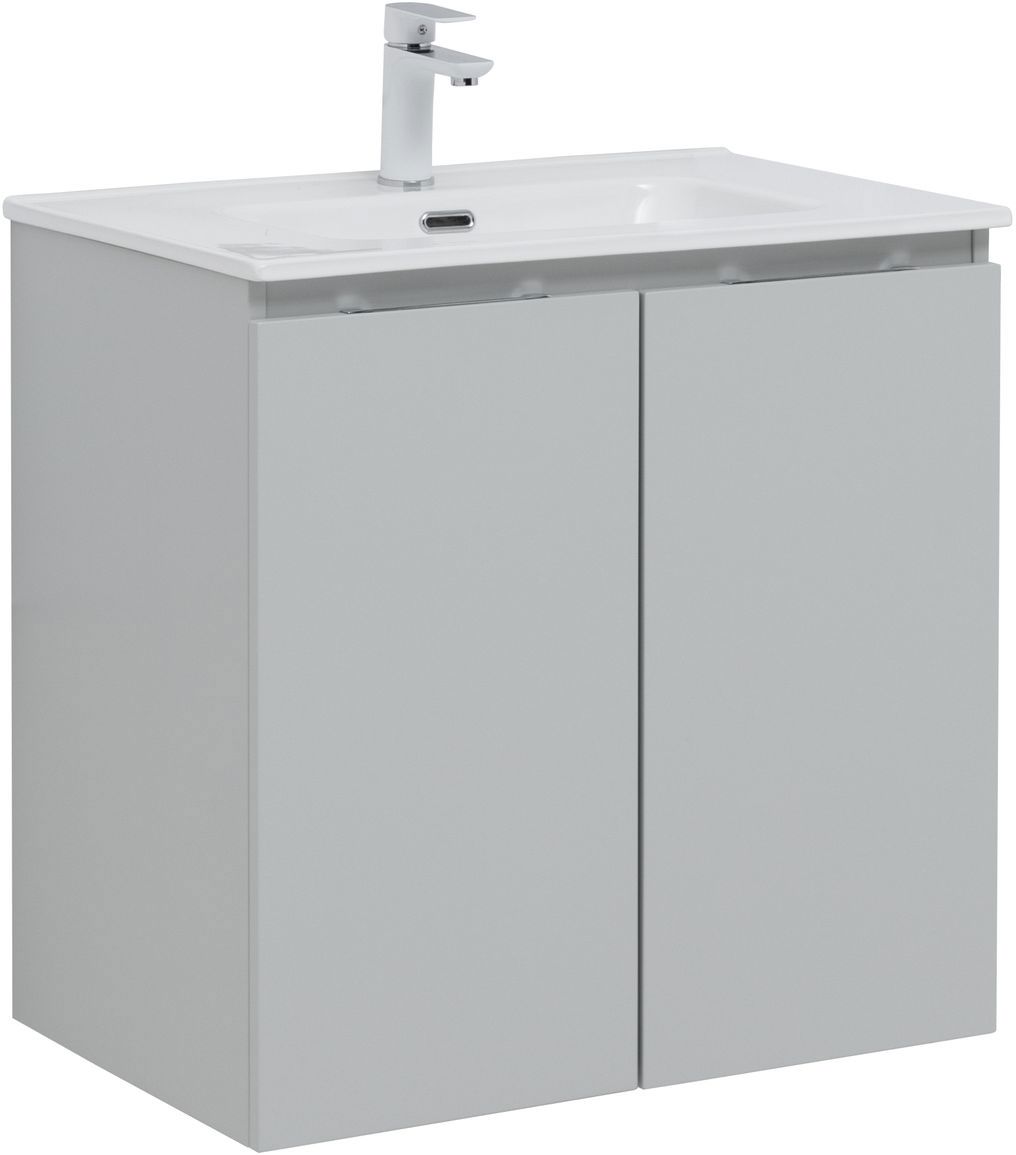 Изображение товара Тумба под раковину подвесная Aquanet 00303903 70см цвет серый