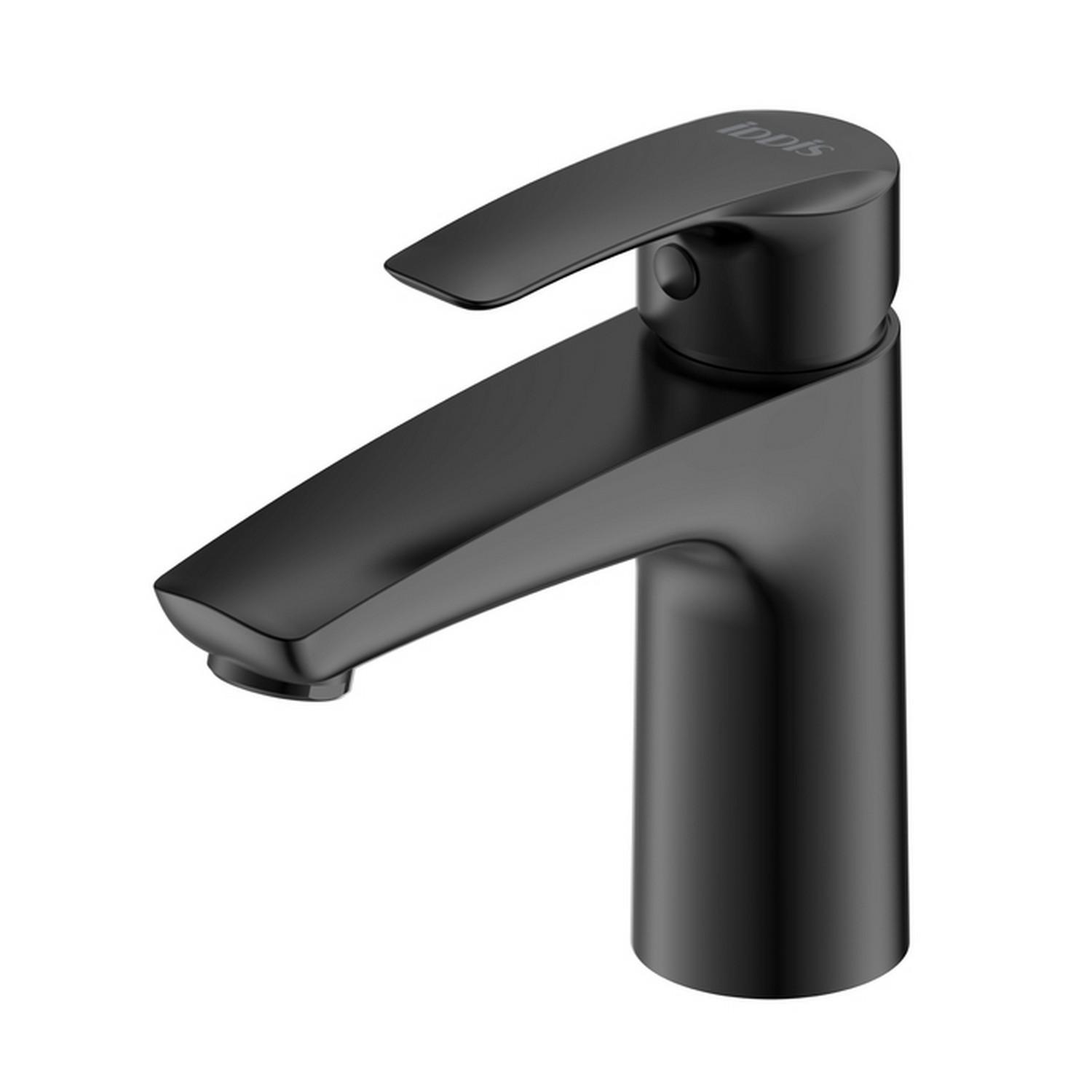 Изображение товара Смеситель IDDIS RAYBL00i01 для раковины с рычажным управлением, черный мат