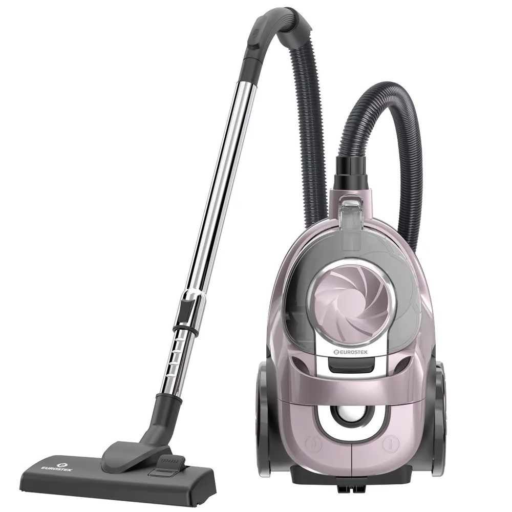 Изображение товара Пылесос с контейнером Eurostek Evc-4508 2500 Вт 3 л цвет розовый