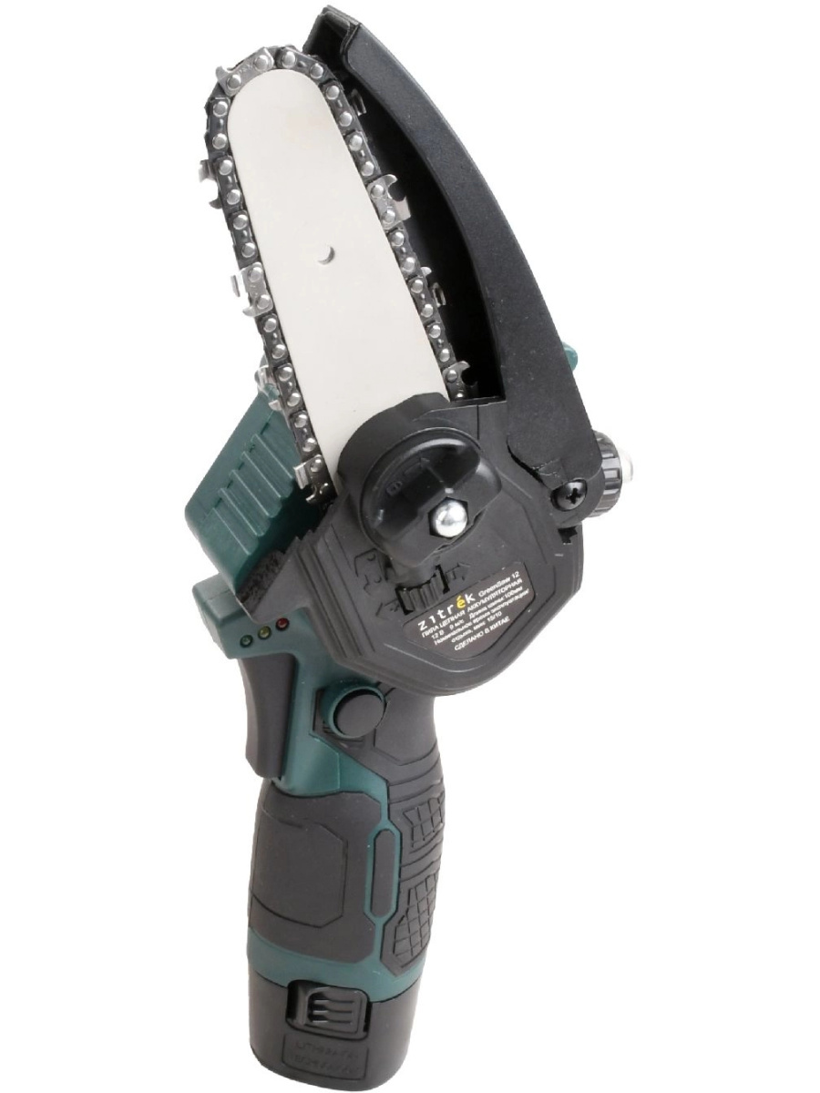 Изображение товара Пила аккумуляторная Zitrek Greensaw 12 В шина 10 см 1x2 Ач АКБ и ЗУ в комплекте Изображение товара Пила аккумуляторная Zitrek Greensaw 12 В шина 10 см 1x2 Ач АКБ и ЗУ в комплекте