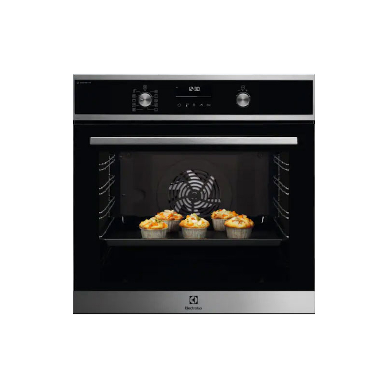 Изображение товара Встраиваемый духовой шкаф Electrolux EOD6C77WX 72л сенсорное управление черный