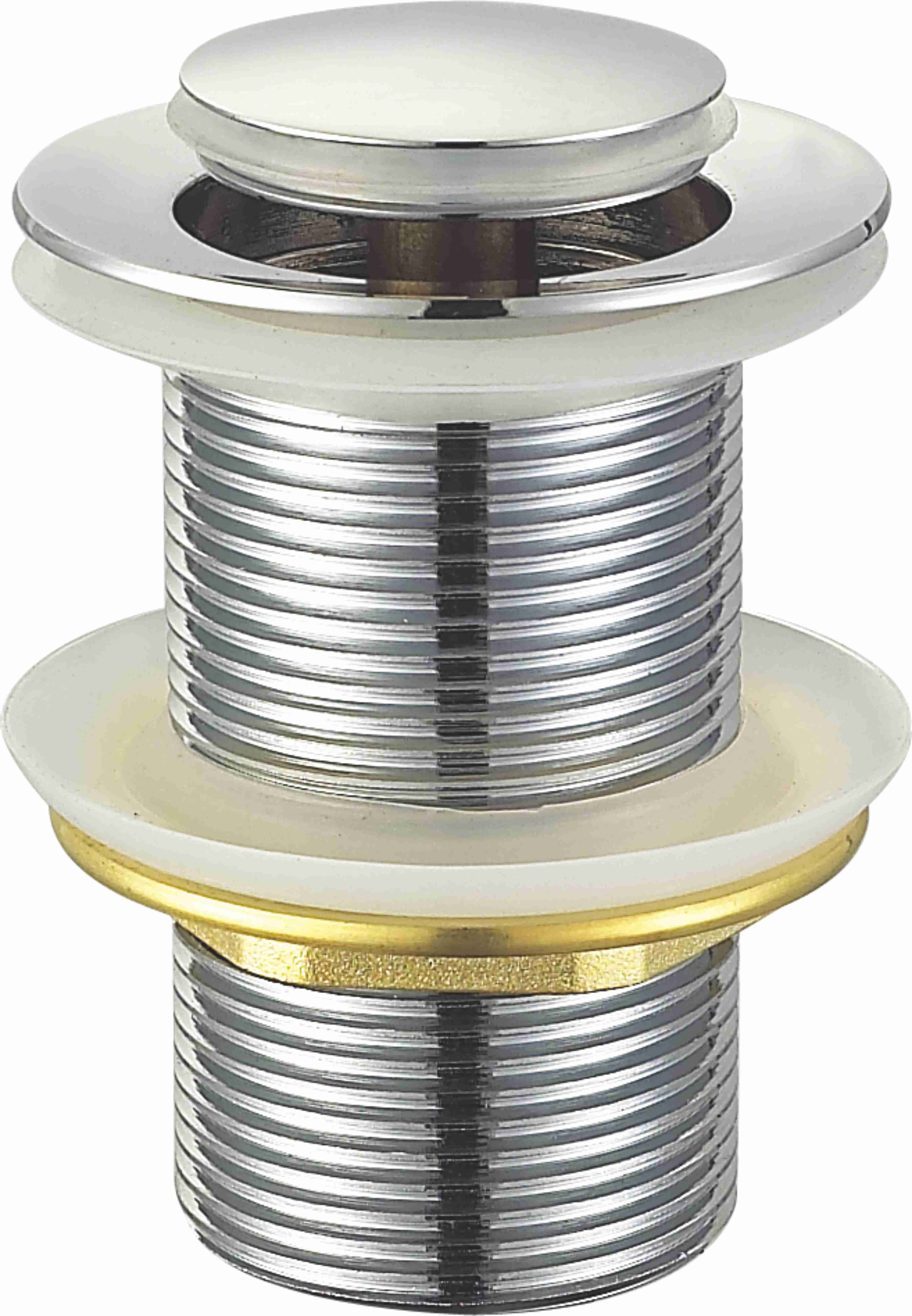 Изображение товара Донный клапан для раковины Raglo R600.04 D50 мм клик-клак без перелива латунь цвет хром