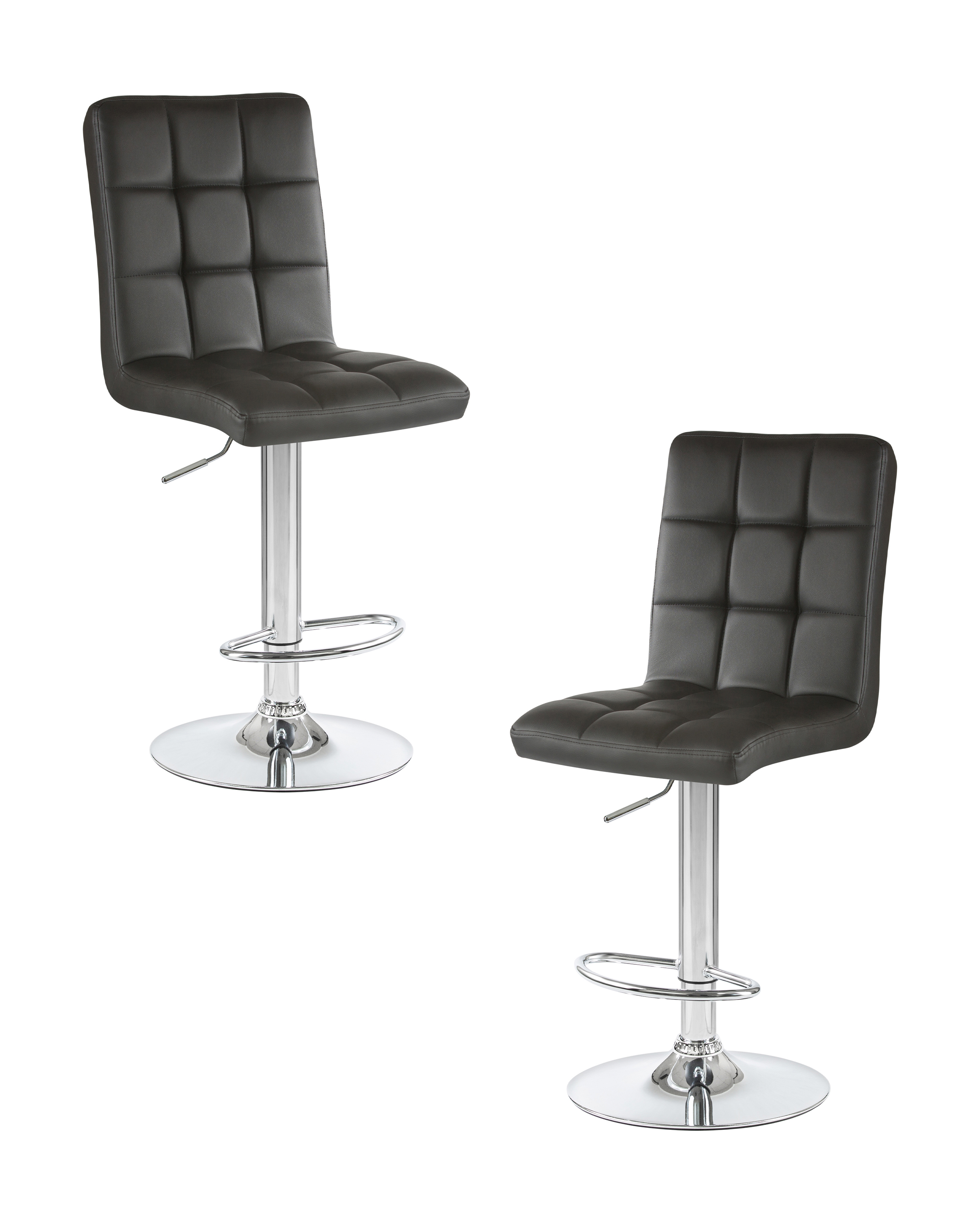 Изображение товара Барный стул Dobrin Kruger lm-5009 41x122x56 см цвет черный 2 шт