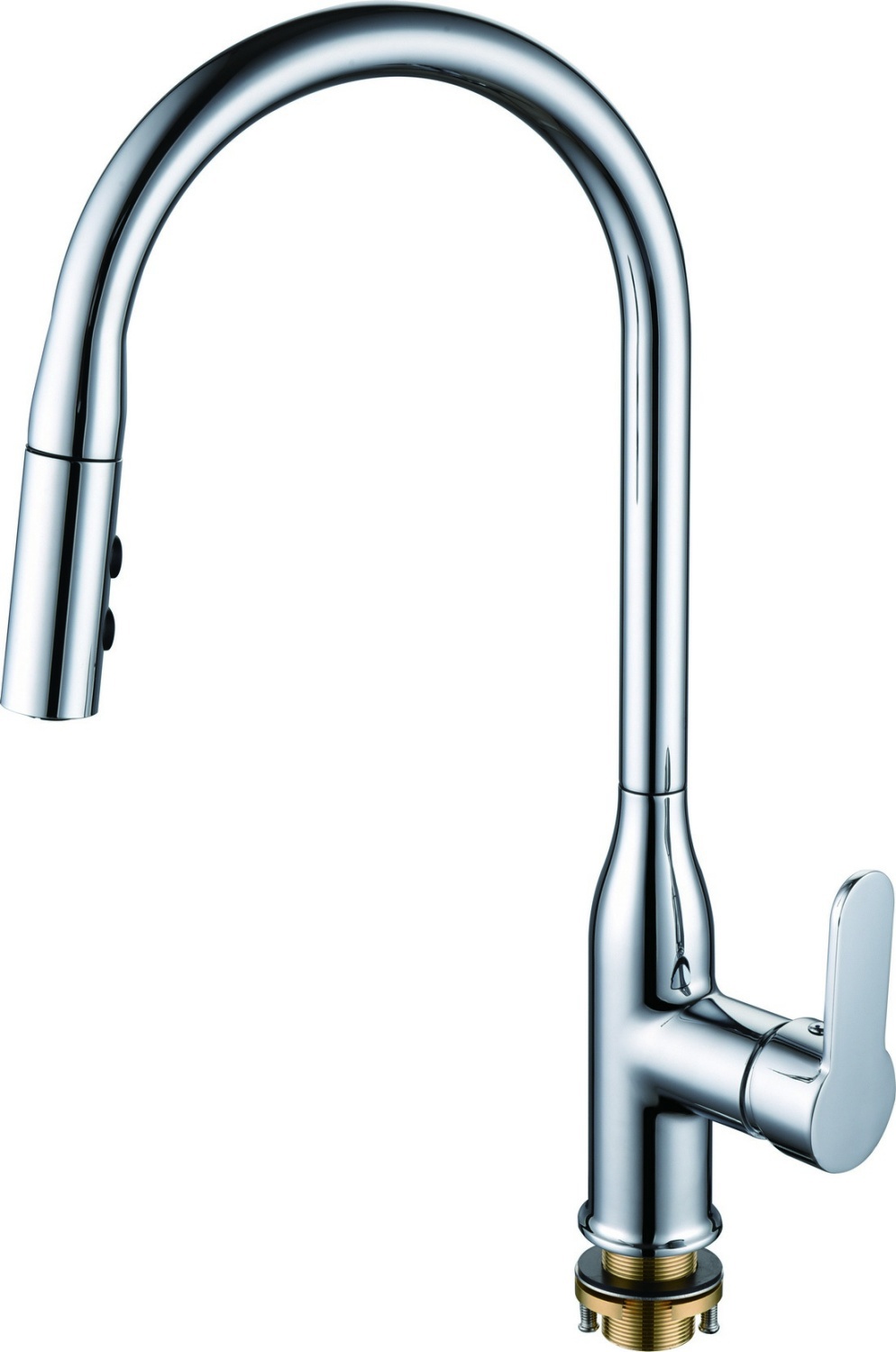 Изображение товара Смеситель для кухни Rush Tenerife цвет хром TE2835-24 однорычажный с выдвижным изливом