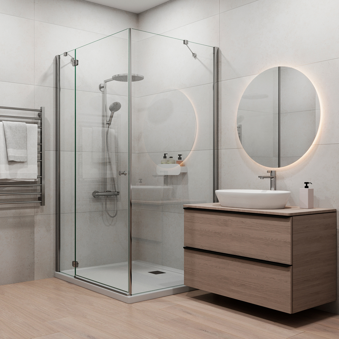 Изображение товара Керамогранит КЕРАМОПРО Бетон Opal Ivory 60x120 см морозостойкий, нескользящий