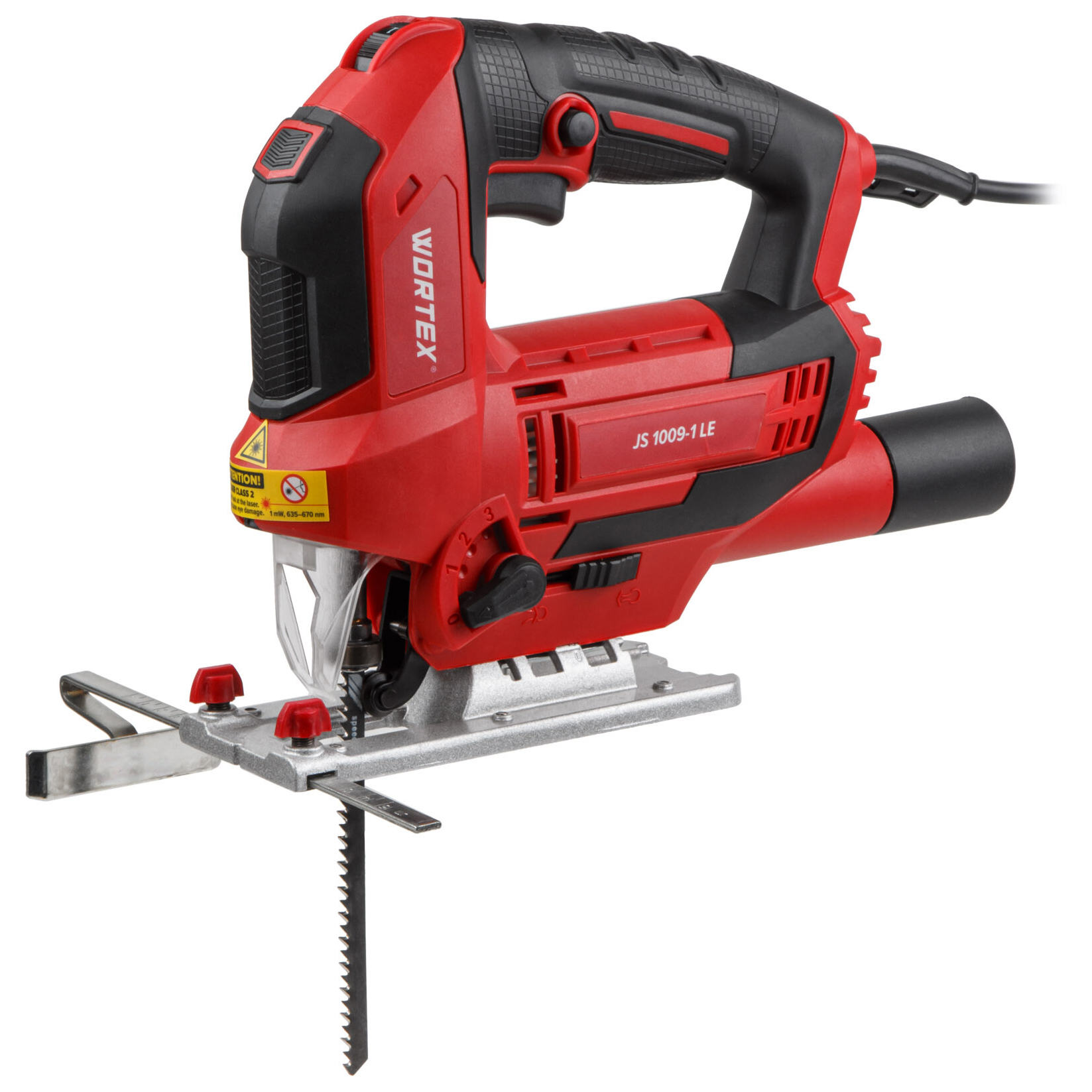 Изображение товара Электролобзик WORTEX JS 1009-1 LE 850 Вт маятниковый ход подсветка и лазер