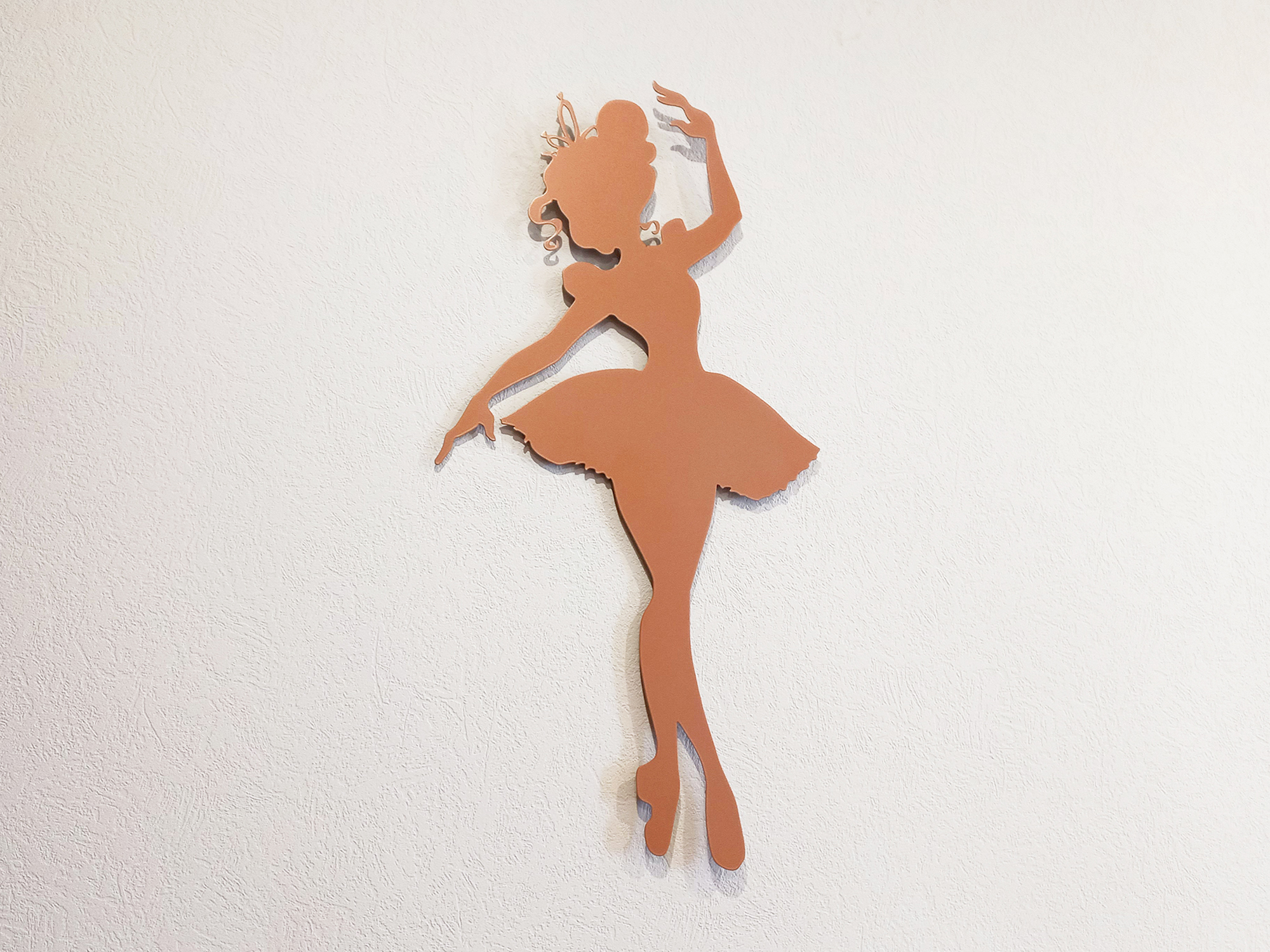 Изображение товара Панно Форвард-Мебель Балерина 102123 металл, цвет бронза, 43x86 см