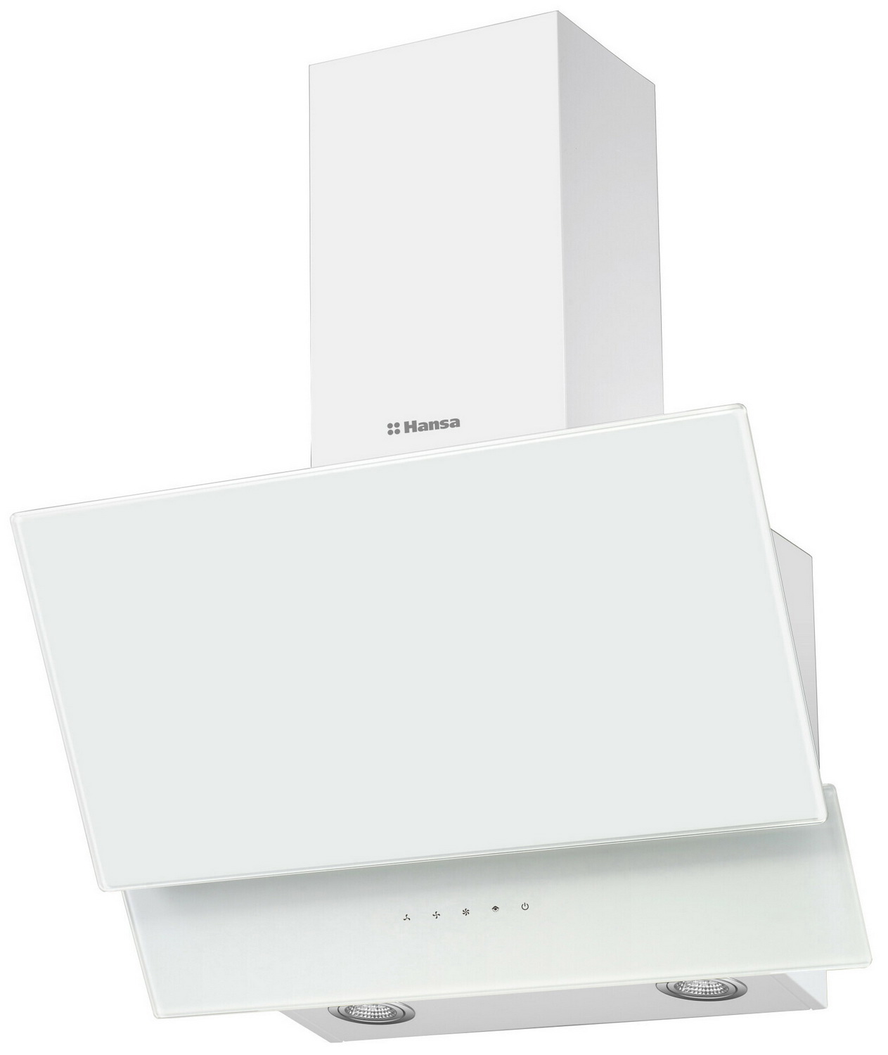 Изображение товара Вытяжка Hansa OKP6512SWH 60 см белый сенсорное управление LED освещение