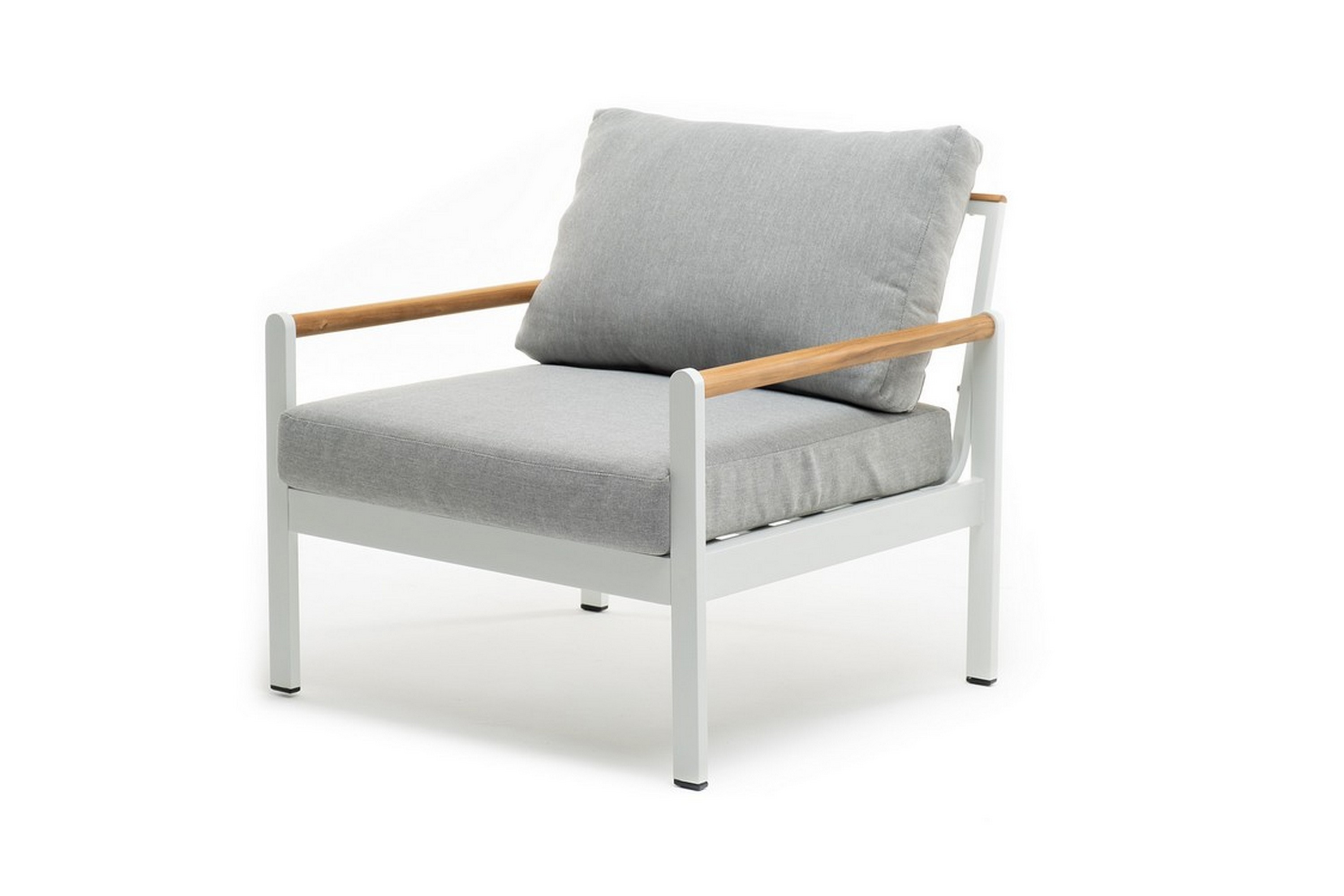 Изображение товара Кресло садовое Joygarden MAYA 42103 с подушками из Olefin, белое