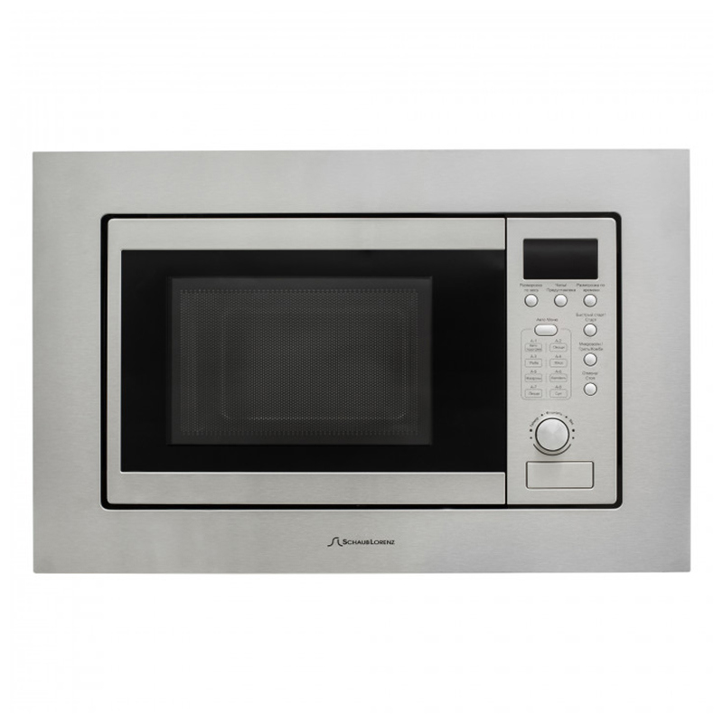 Изображение товара Встраиваемая микроволновая печь Schaub lorenz SLM EE22D 25 л 59.5x38.2x34.4 см цвет нержавеющая сталь