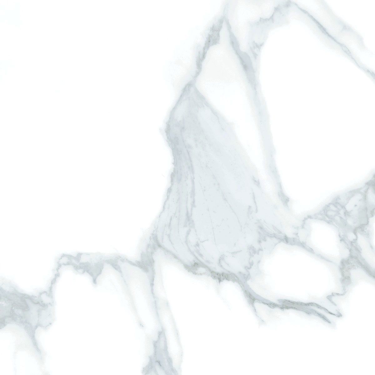 Изображение товара Керамогранит Gravita Calacatta Smoke 60x60 см белый с серыми прожилками