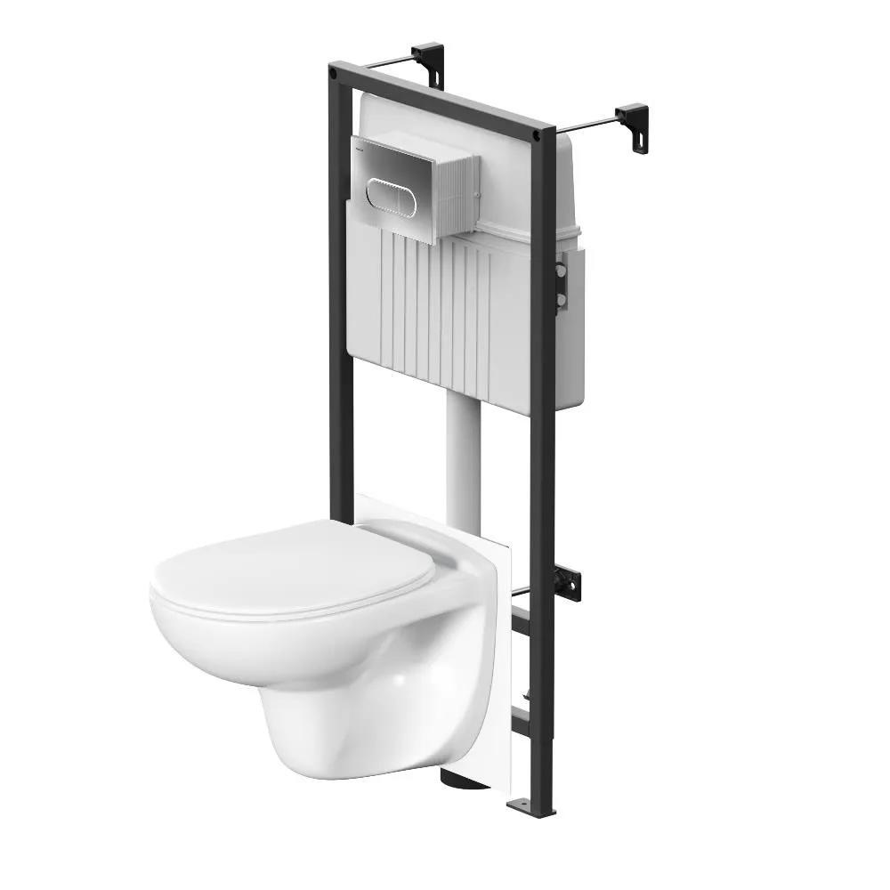 Изображение товара Инсталляция с подвесным унитазом Damixa Willow DX15.IS30251.1700, Германия, безободковый, 25 лет га