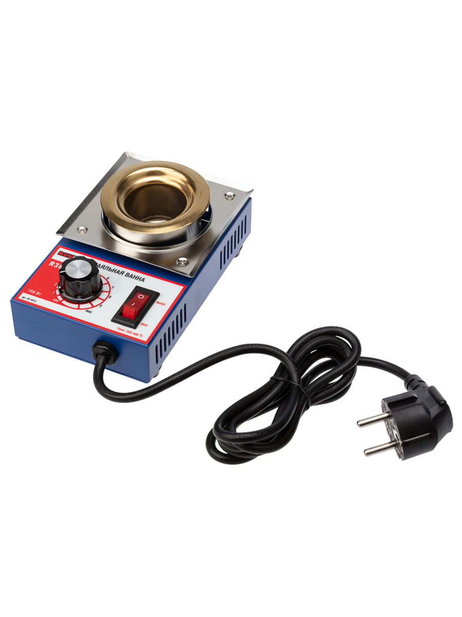 Изображение товара Паяльная ванна Rexant 09-9010 100 Вт для лужения и пайки