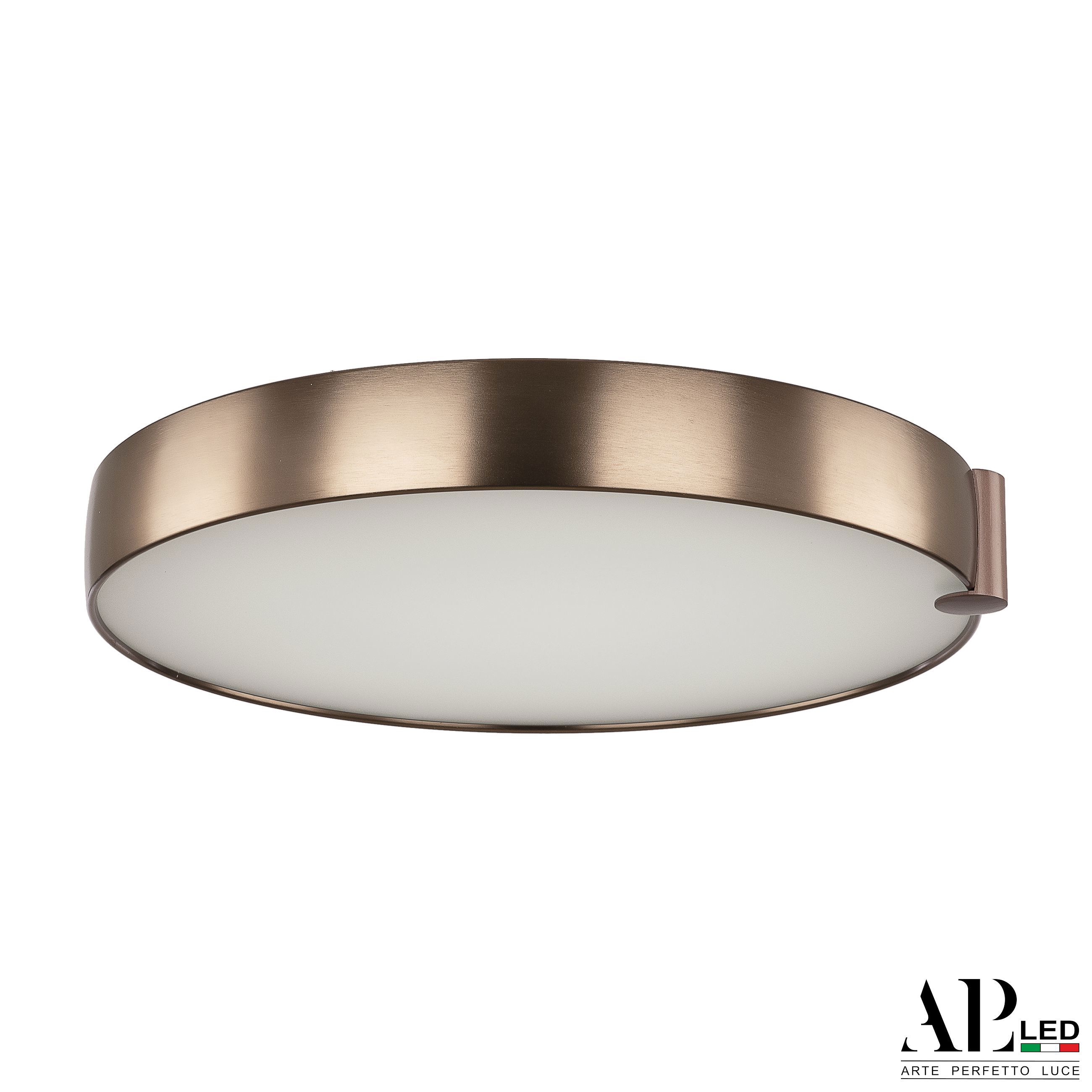 Изображение товара Светильник настенно-потолочный светодиодный Arte Perfetto Luce Napoli 3304.jp174-020.500.coffee.3k-6k нейтральный белый свет цвет коричневый