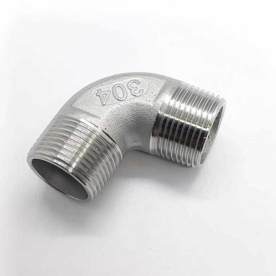 Изображение товара Отвод 90° из нержавеющей стали 3/8x3/8 для трубопроводов