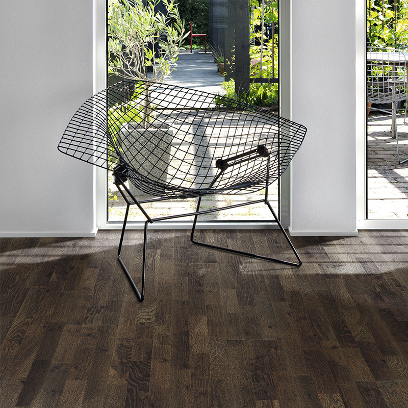 Изображение товара Паркетная доска Kahrs Гармония Дуб Лава 23 класс толщина 15 мм 2.91 м²