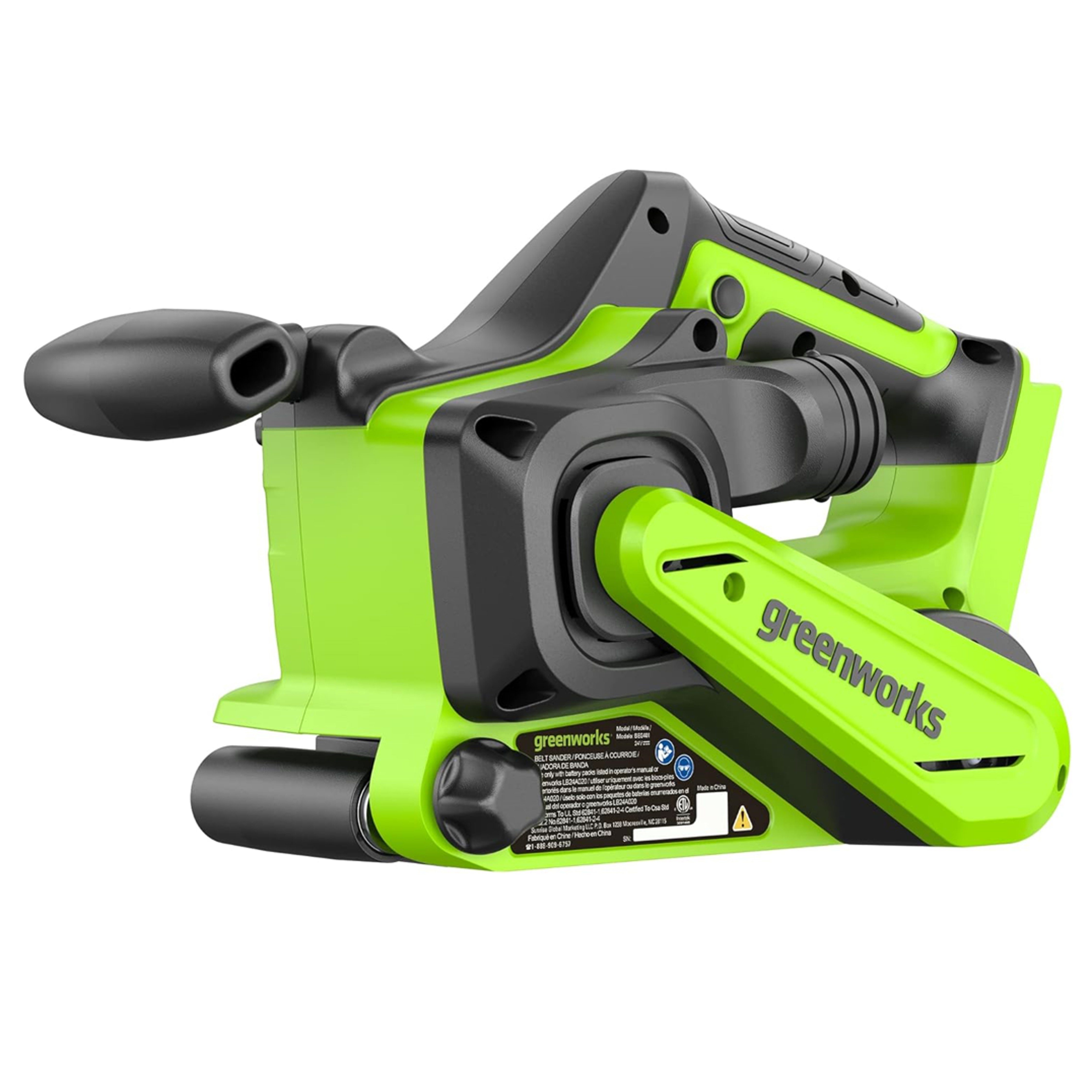 Изображение товара Ленточная шлифмашина аккумуляторная Greenworks G24BS 24 В бесщеточный двигатель