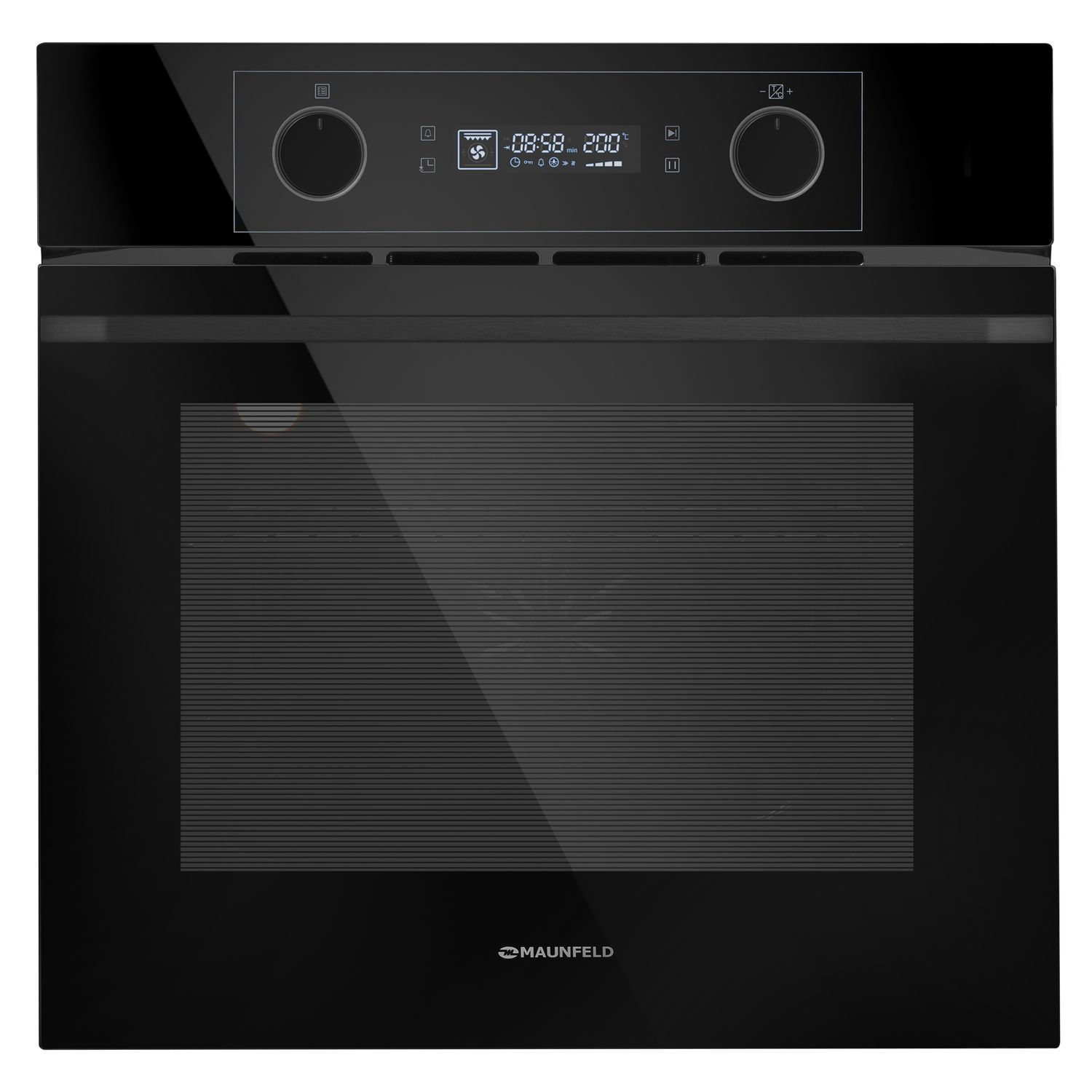 Изображение товара Встраиваемый духовой шкаф Maunfeld Aeoh60102B2 59.50x59x57 см цвет черный