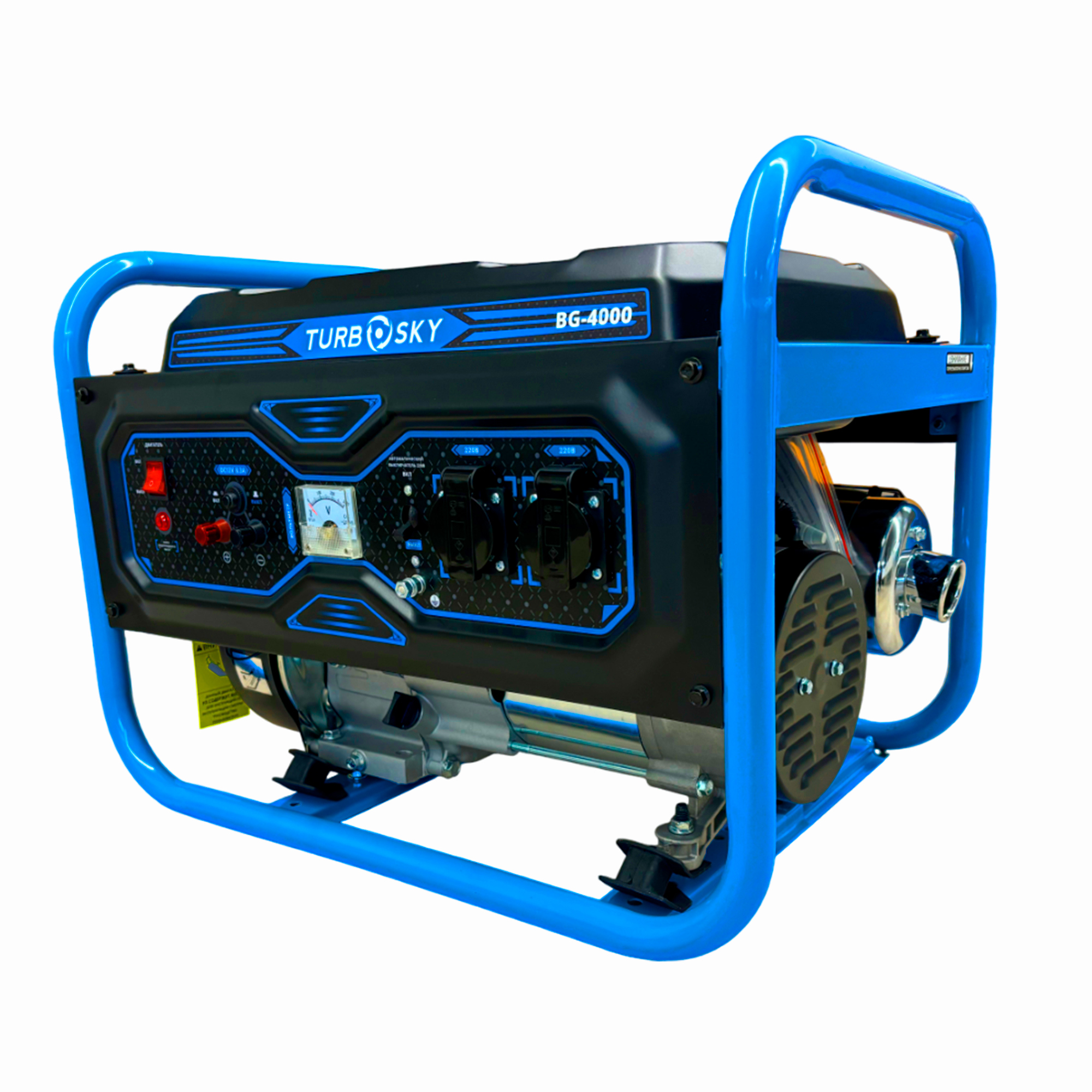 Изображение товара Генератор бензиновый Turbosky BG-4500 3.8 кВт