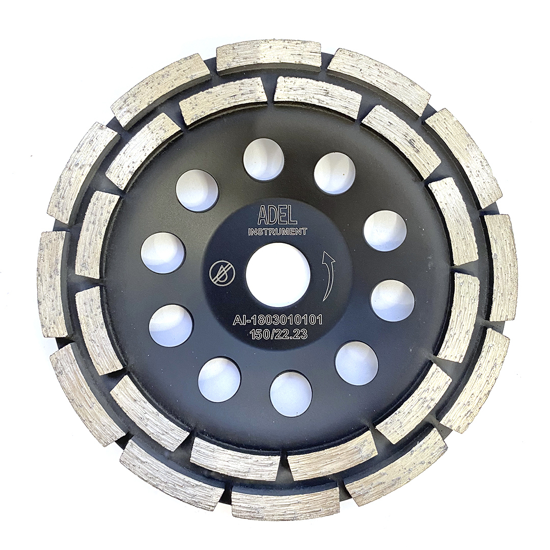 Изображение товара Чашка алмазная двухрядная Adel Instrument AI-1803010101 150x22.2 мм