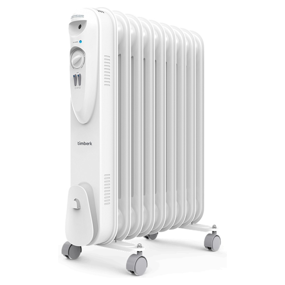 Изображение товара Масляный обогреватель Timberk TOR 21.1809 SLX 2000 Вт механический термостат белый