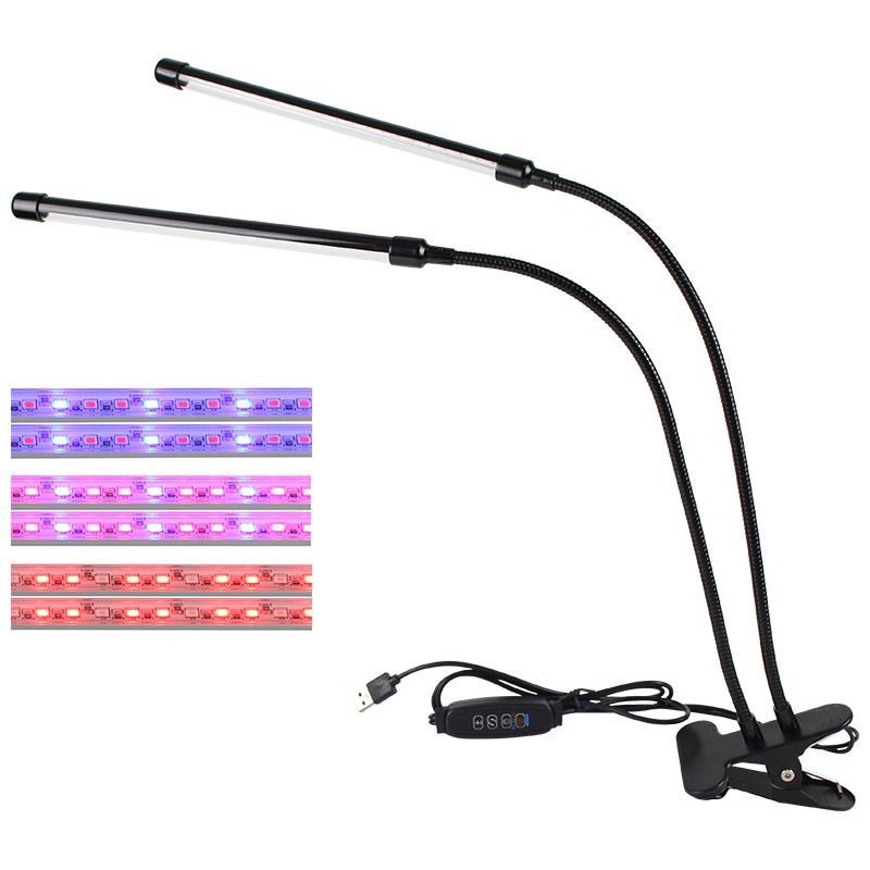 Изображение товара Светодиодный фито-светильник PARK на прищепке 10Вт красно-синий IP44