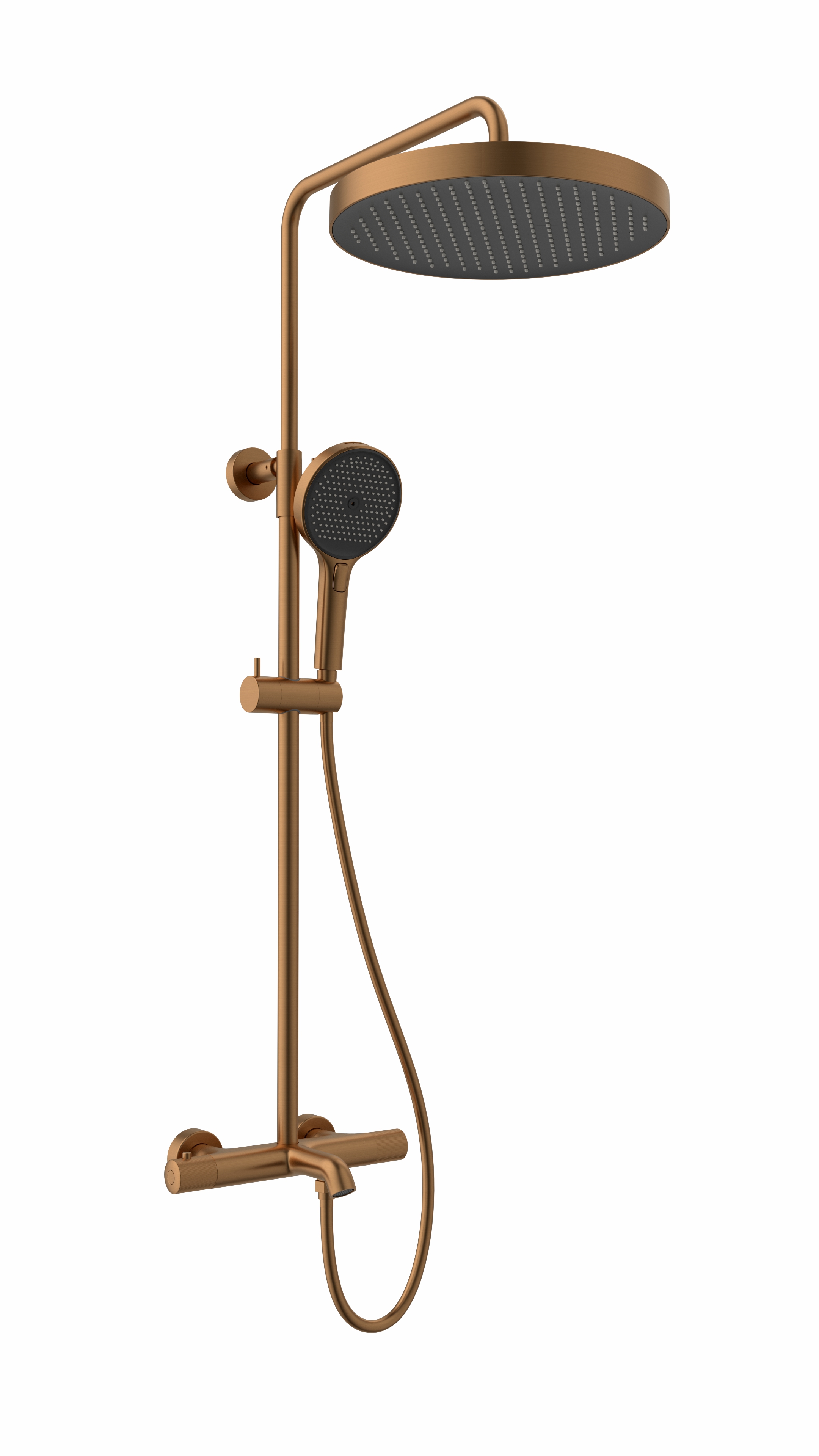 Изображение товара Душевая стойка Altrobagno Bilancia AltroBagnoBilancia030431RaSp 1 режимная цвет матовая медь