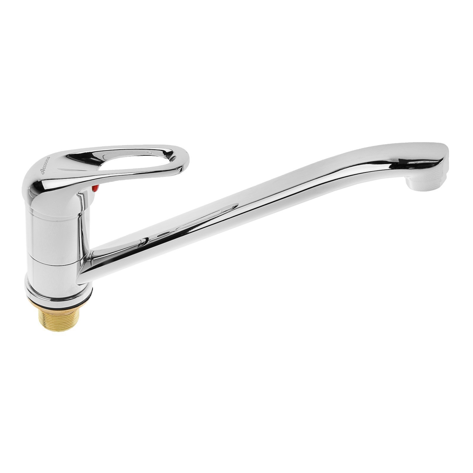 Изображение товара Смеситель кухонный Accoona 4160 однорычажный латунь хромированный