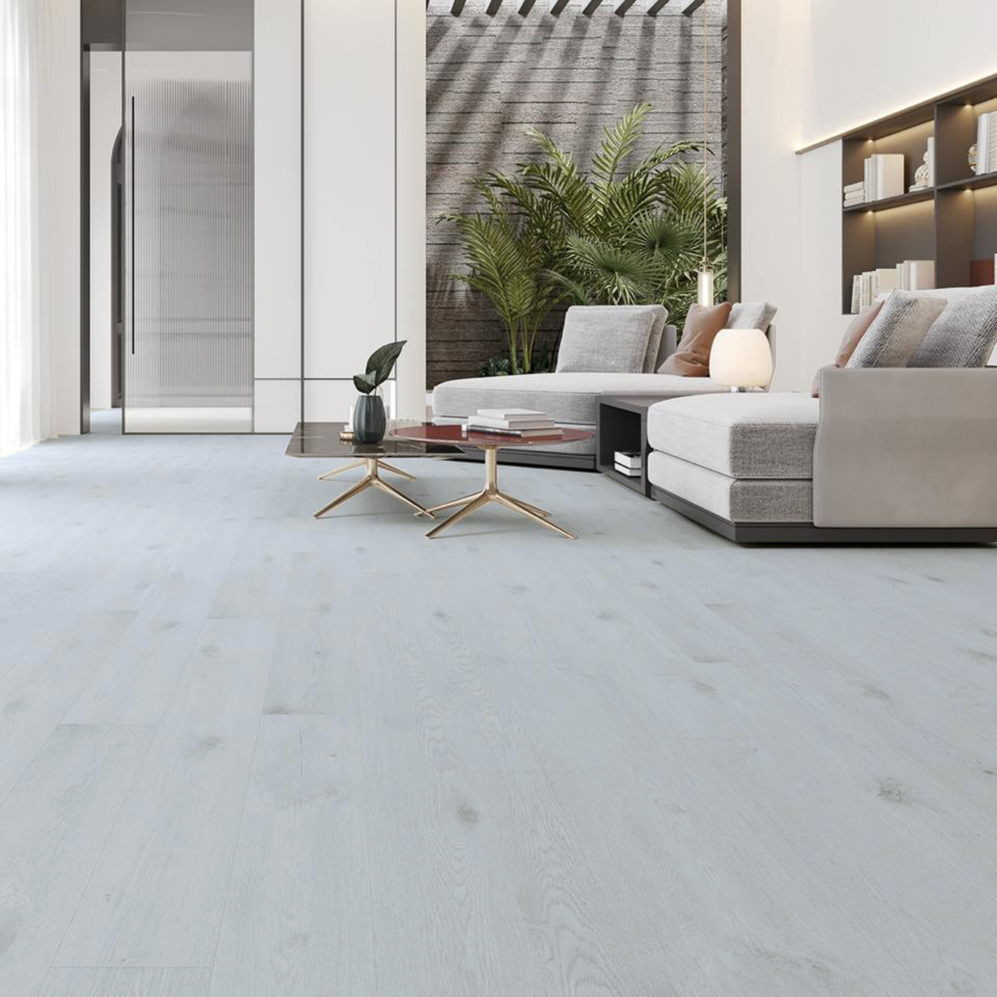 Изображение товара SPC плитка I-Floors Basic Дуб Брунсвик 122x18.4 см толщина 3.5 мм водостойкая, 43 класс