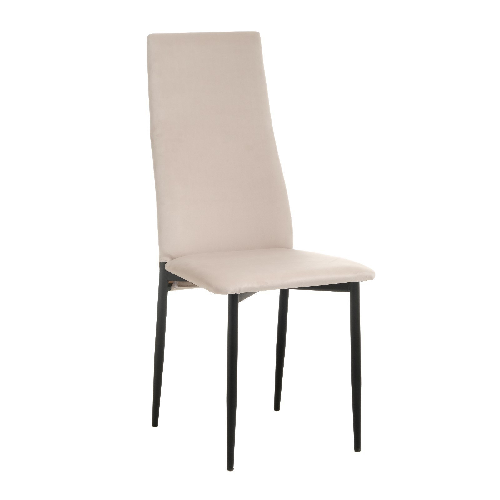 Изображение товара Кухонный стул Клик Мебель Волна кремовый велюр современный дизайн