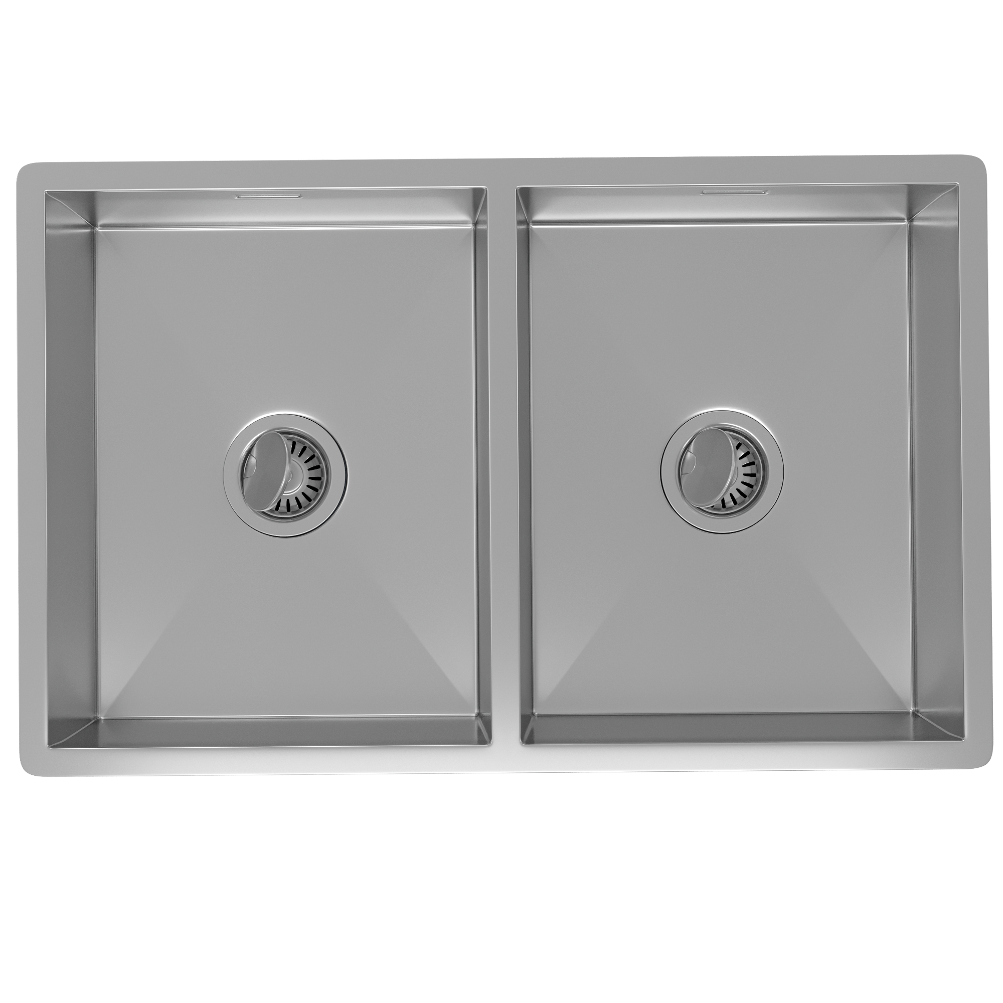 Изображение товара Мойка для кухни Reflexion Garda RX2170SS 44x70 см глубина чаши 18.50 см нержавеющая сталь цвет полированная сталь