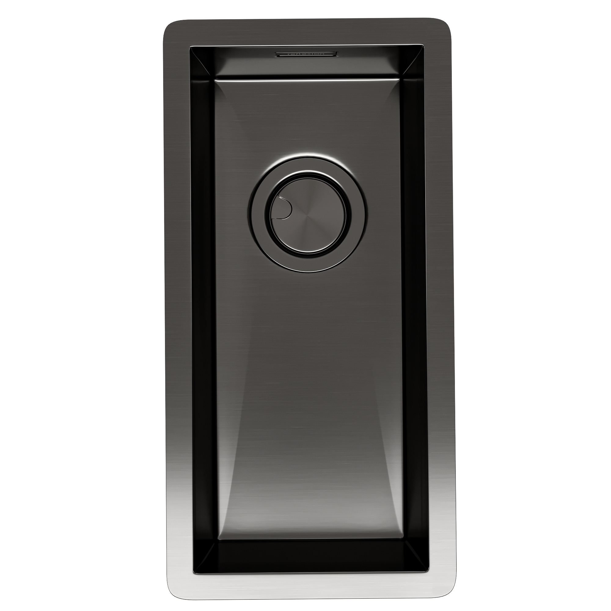 Изображение товара Кухонная мойка Reflexion Como RX2022BL из нержавеющей стали 22х44 см