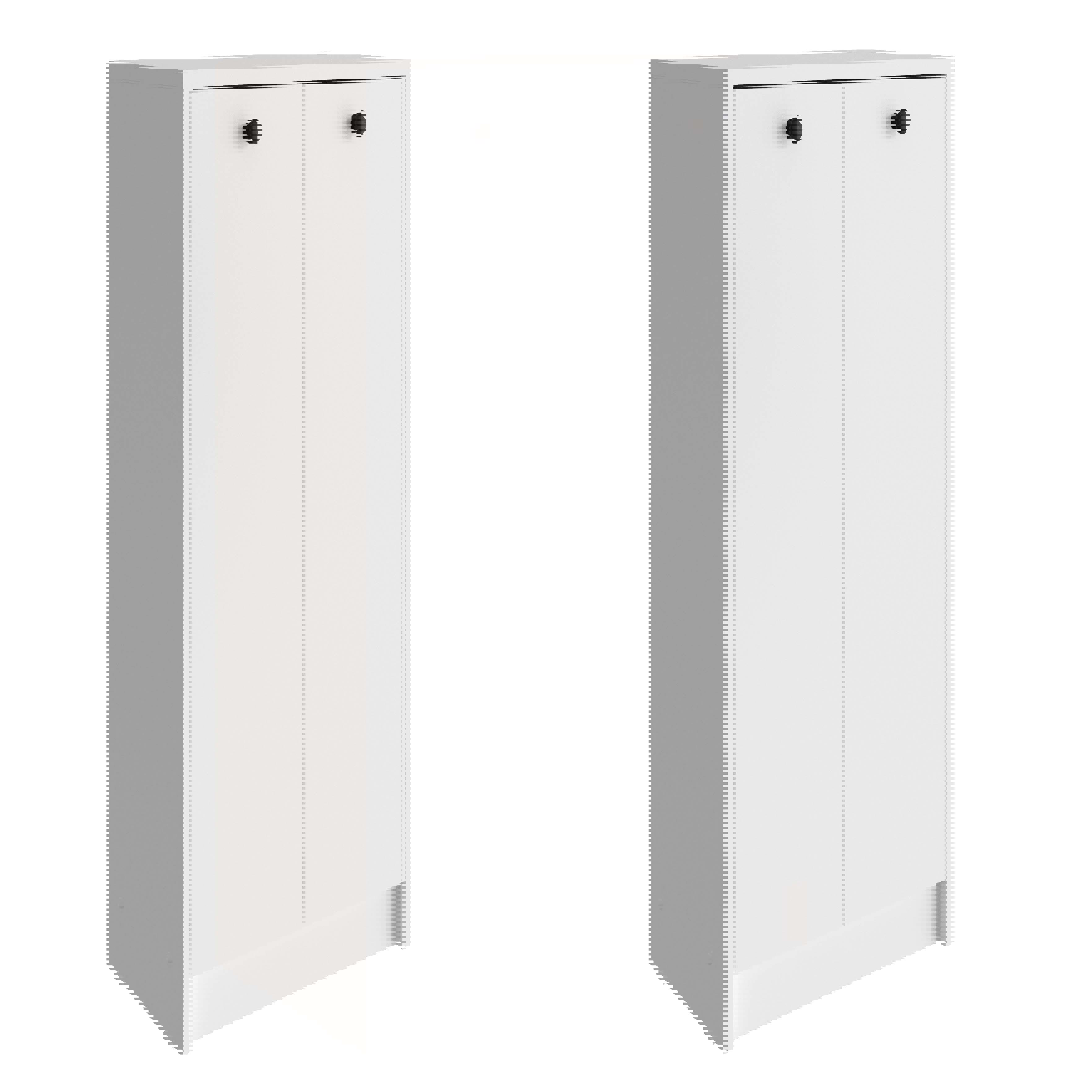 Изображение товара Шкаф для обуви Атмосфера 53.5x90x30 см ЛДСП 3 полки цвет белый премиум