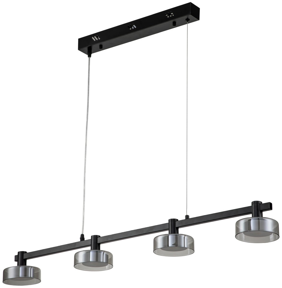 Изображение товара Подвесной светильник Gloze с пультом управление 15 м² черный серый