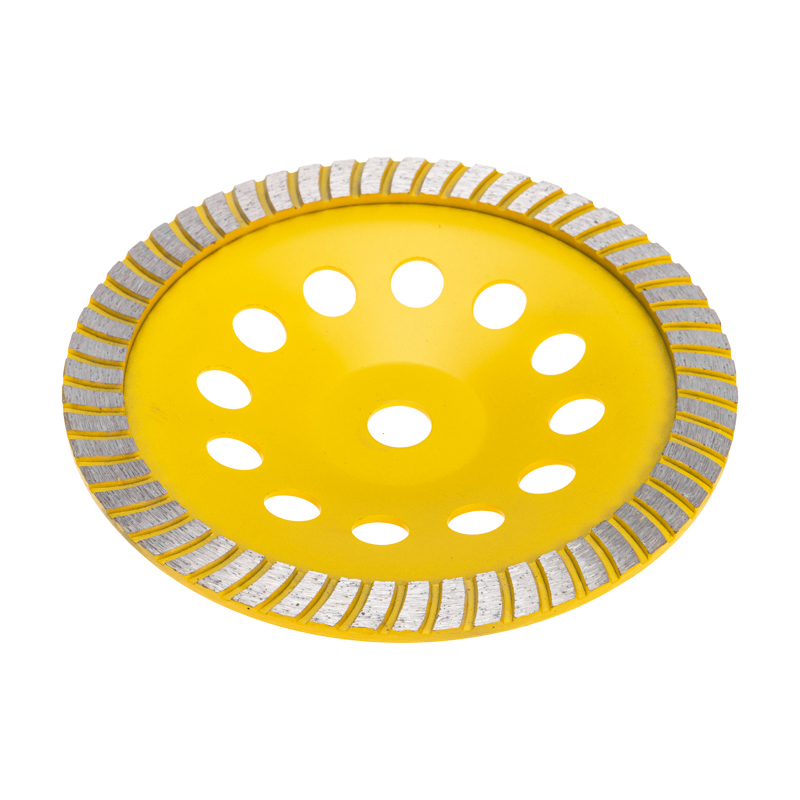 Изображение товара Чашка алмазная по бетону Kranz KR-90-0257 230 мм для шлифовки и зачистки