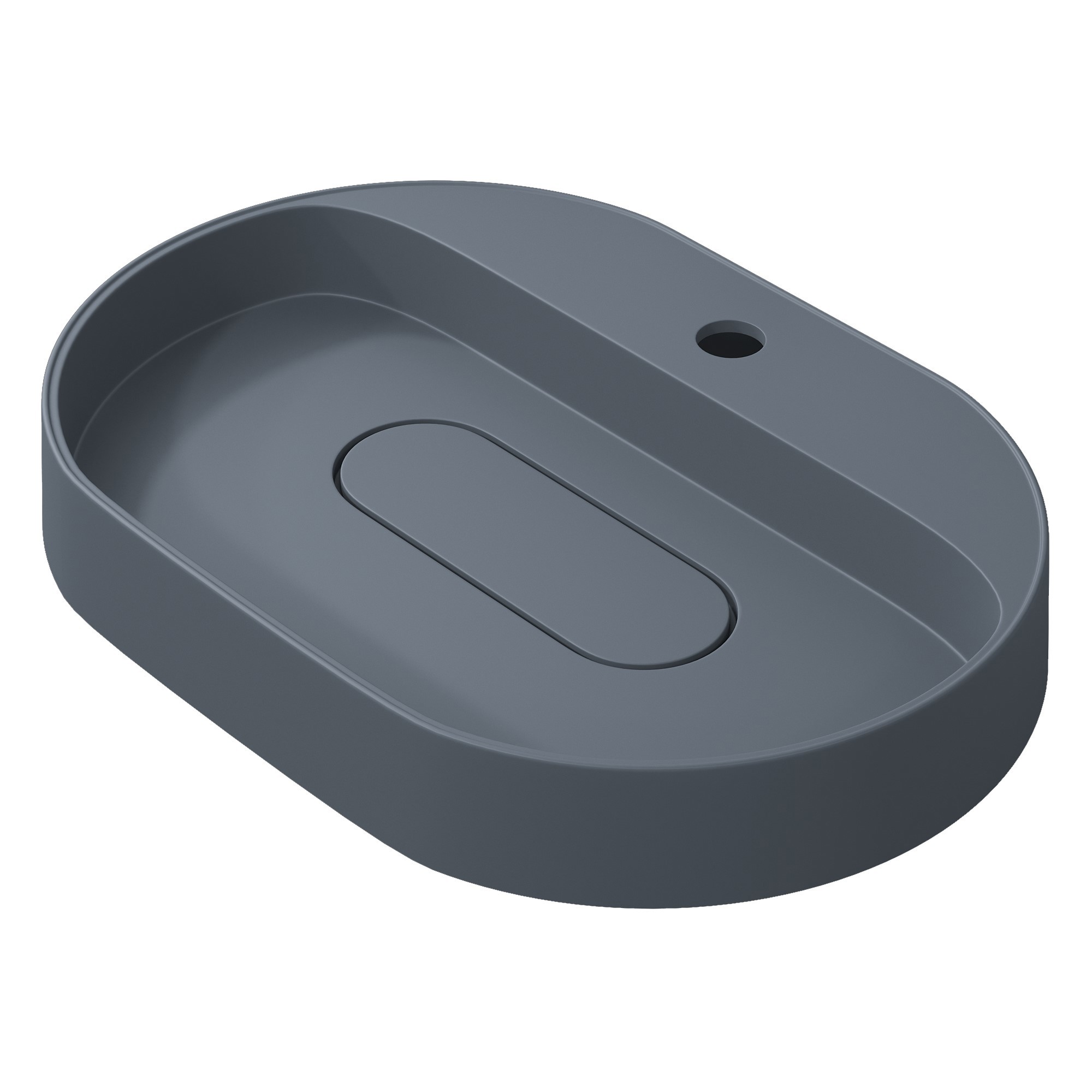 Изображение товара Раковина мебельная Tanos Quartz 55см бетон искуственный камень Россия