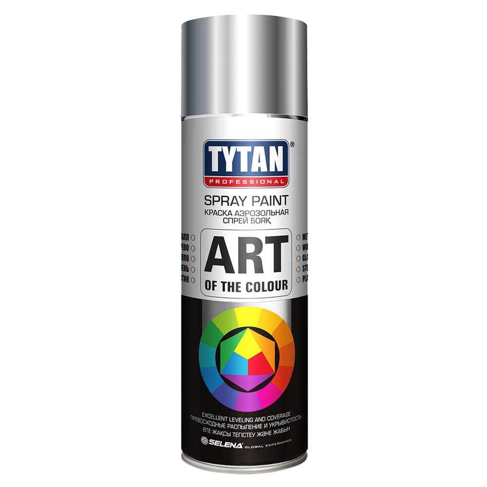 Изображение товара Краска аэрозольная Tytan 54029 глянцевый цвет металлик 0.4 л 1 шт